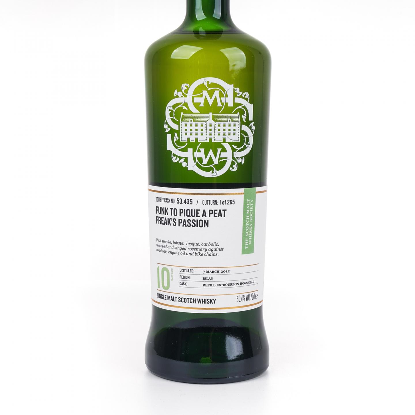 SMWS 53.435 卡尔里拉 10年 2012