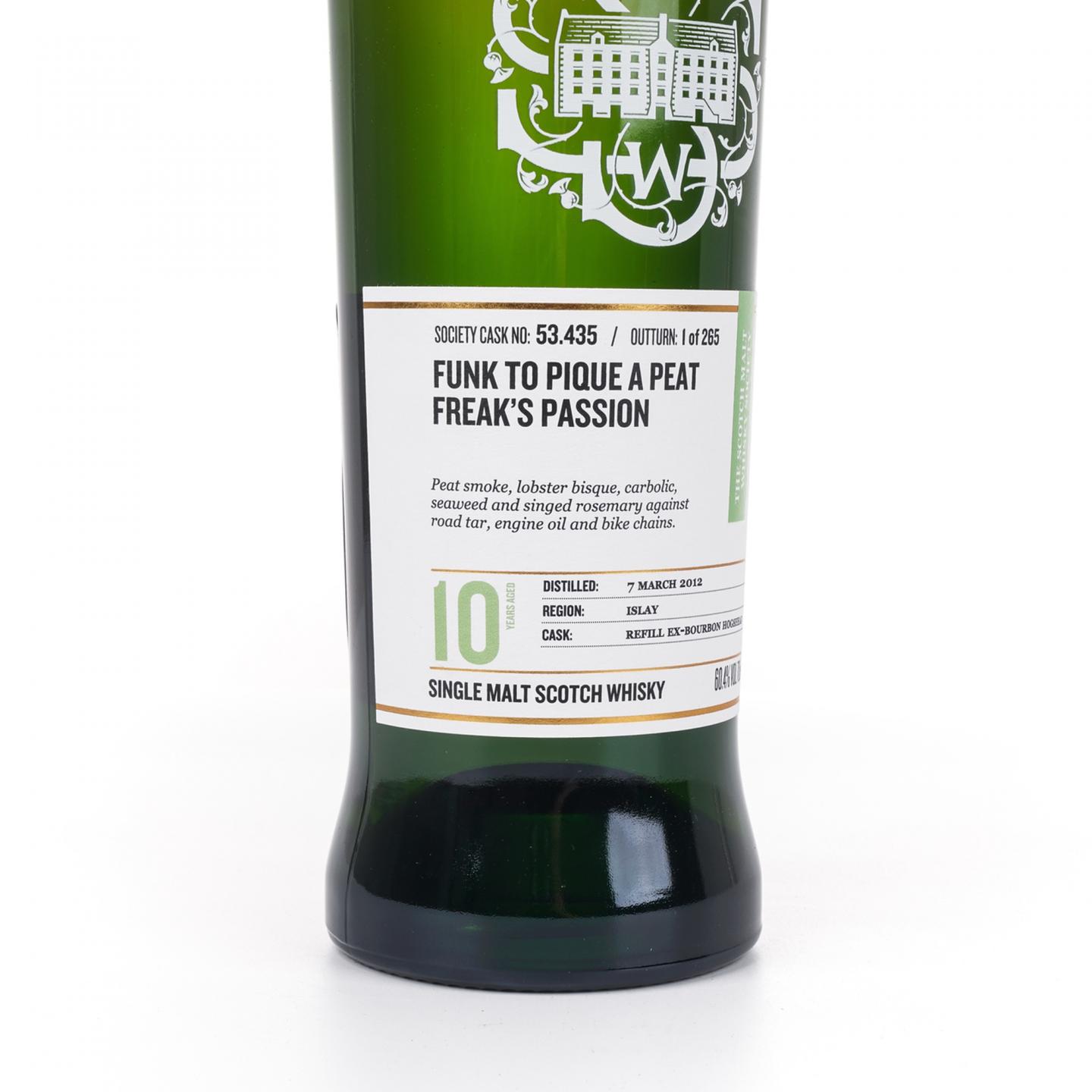 SMWS 53.435 卡尔里拉 10年 2012