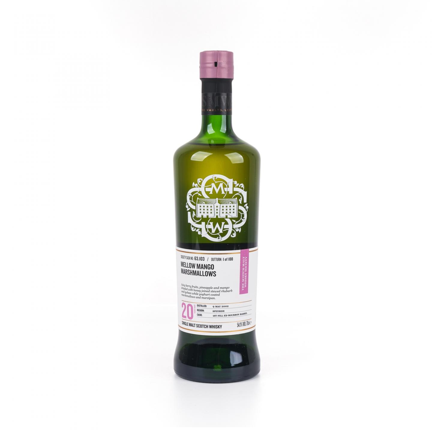 SMWS 63.103 格兰道奇 20年 2002