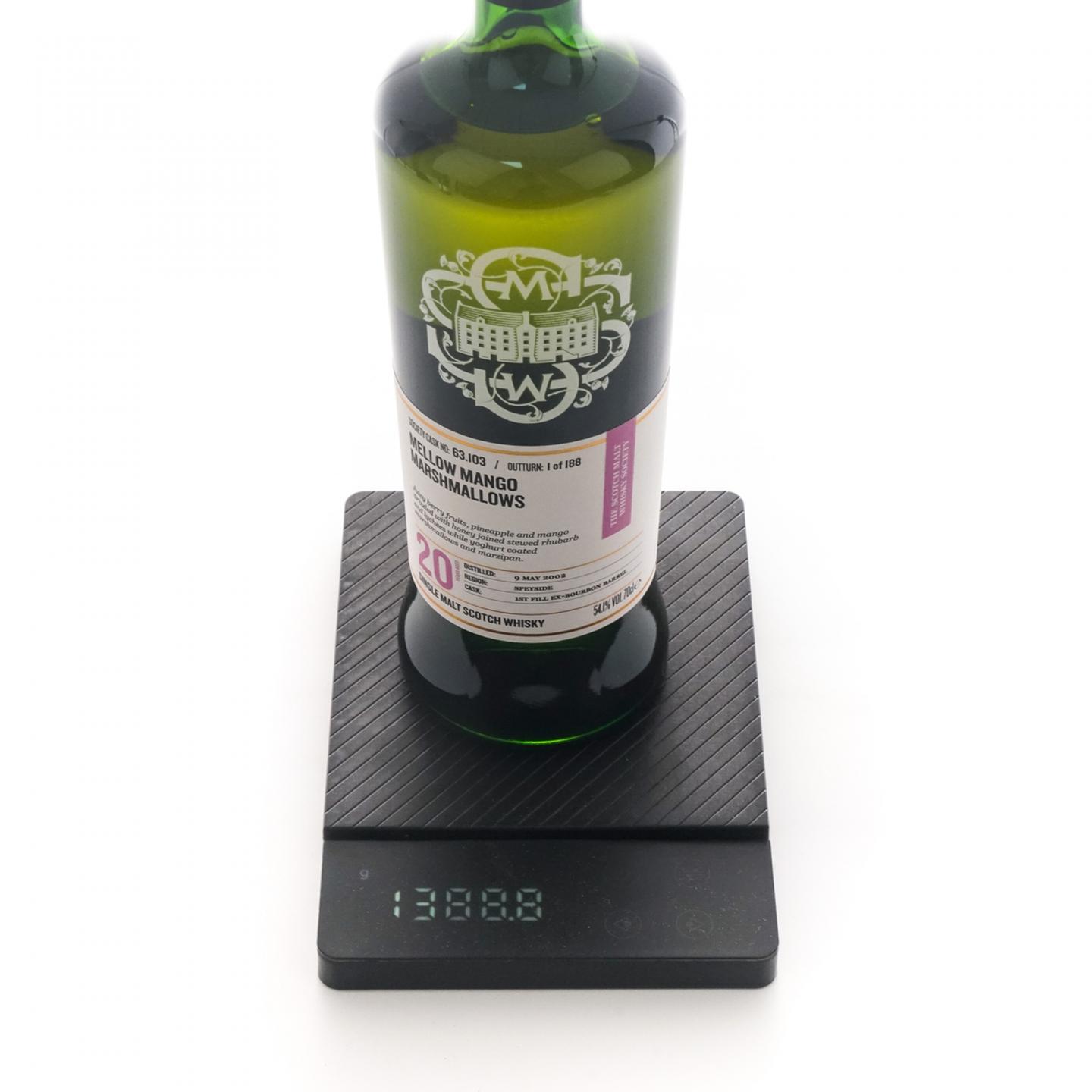 SMWS 63.103 格兰道奇 20年 2002