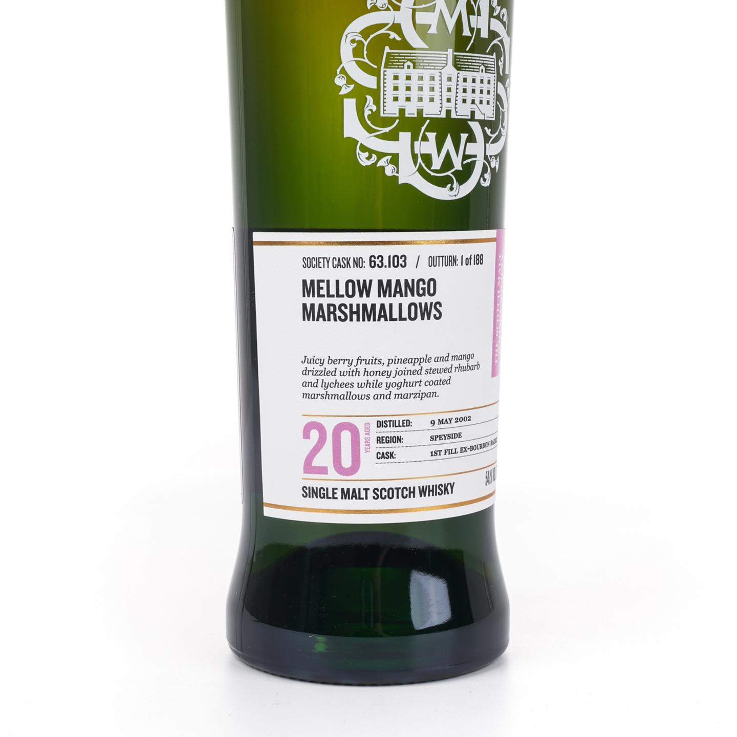SMWS 63.103 格兰道奇 20年 2002 700ml