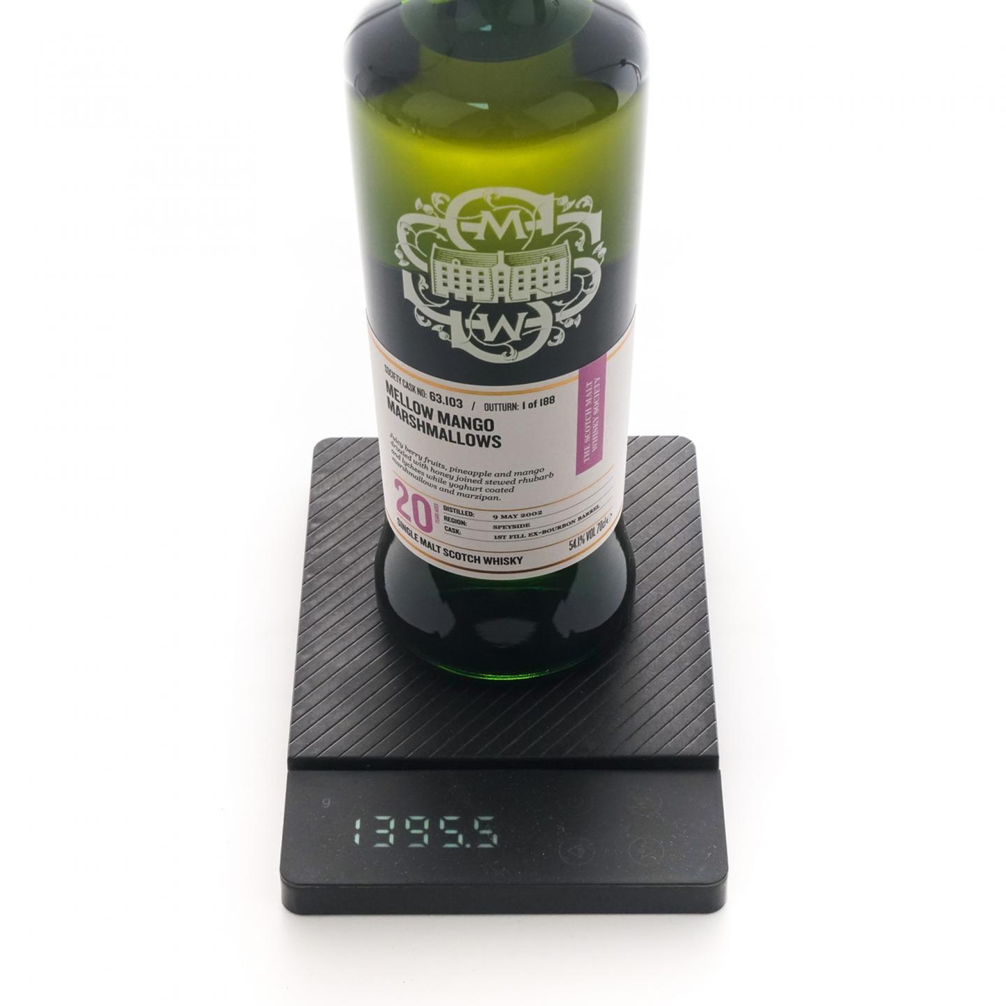 SMWS 63.103 格兰道奇 20年 2002 700ml