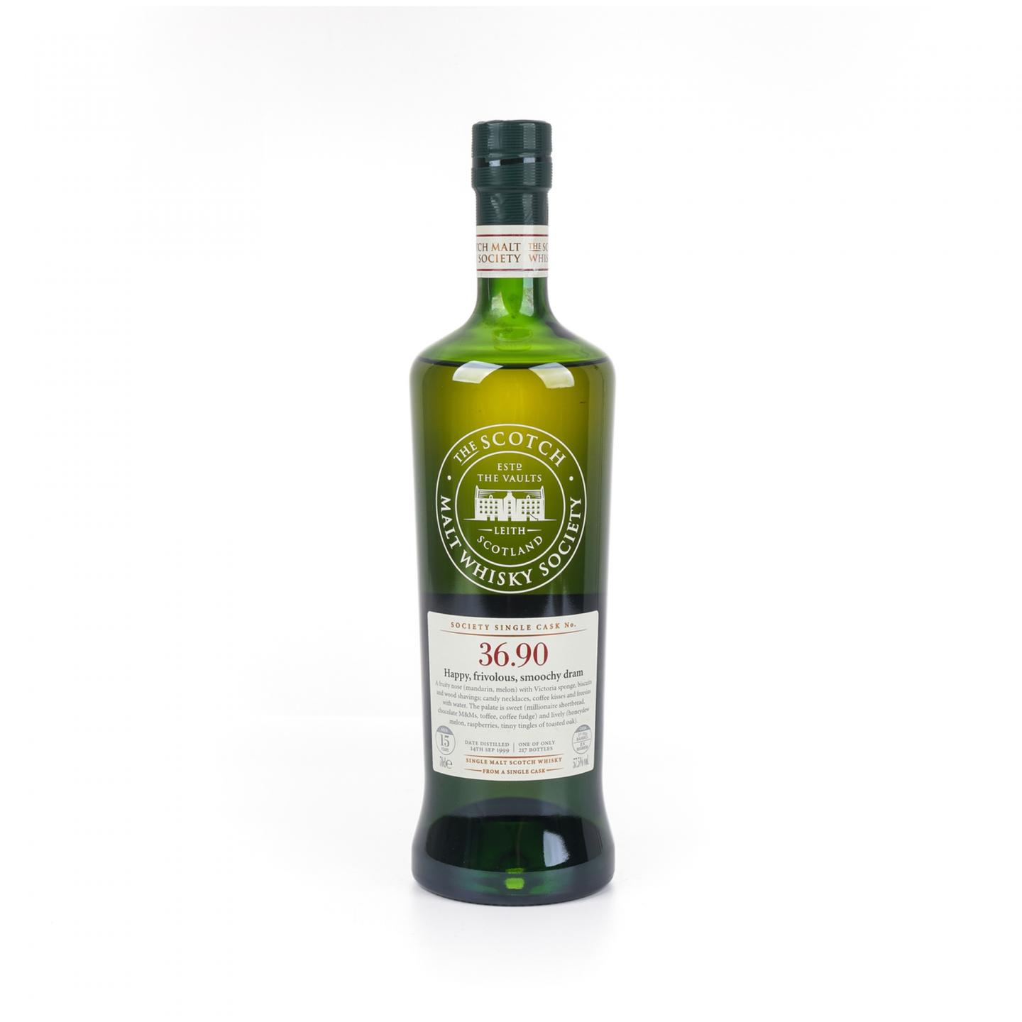 SMWS 36.90 本利林 15年 1999