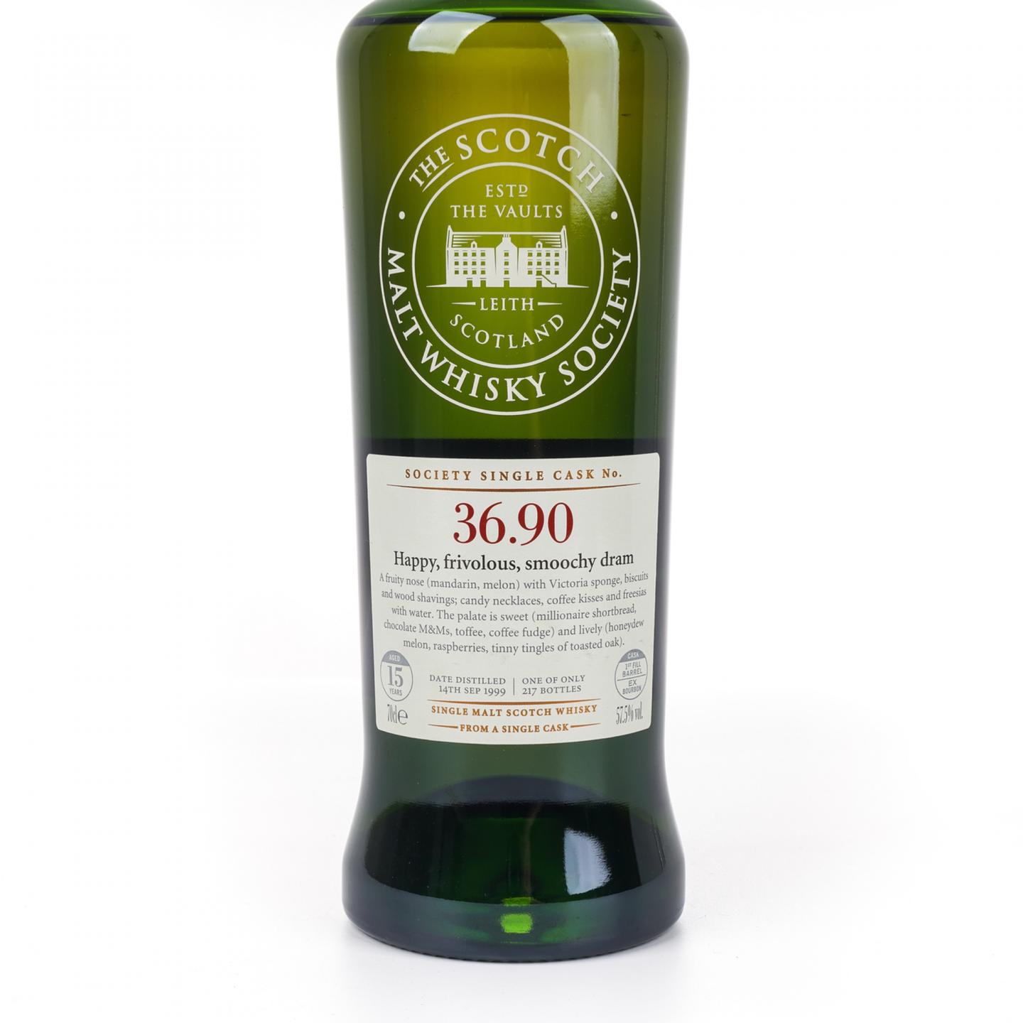 SMWS 36.90 本利林 15年 1999