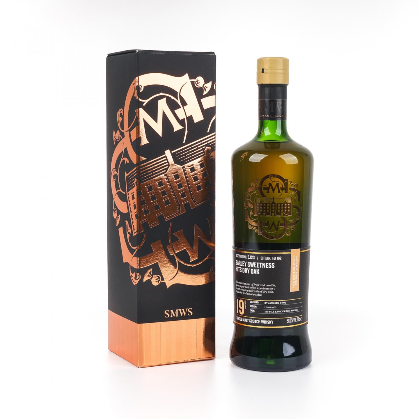 SMWS 5.123 欧肯特轩 19年 2003