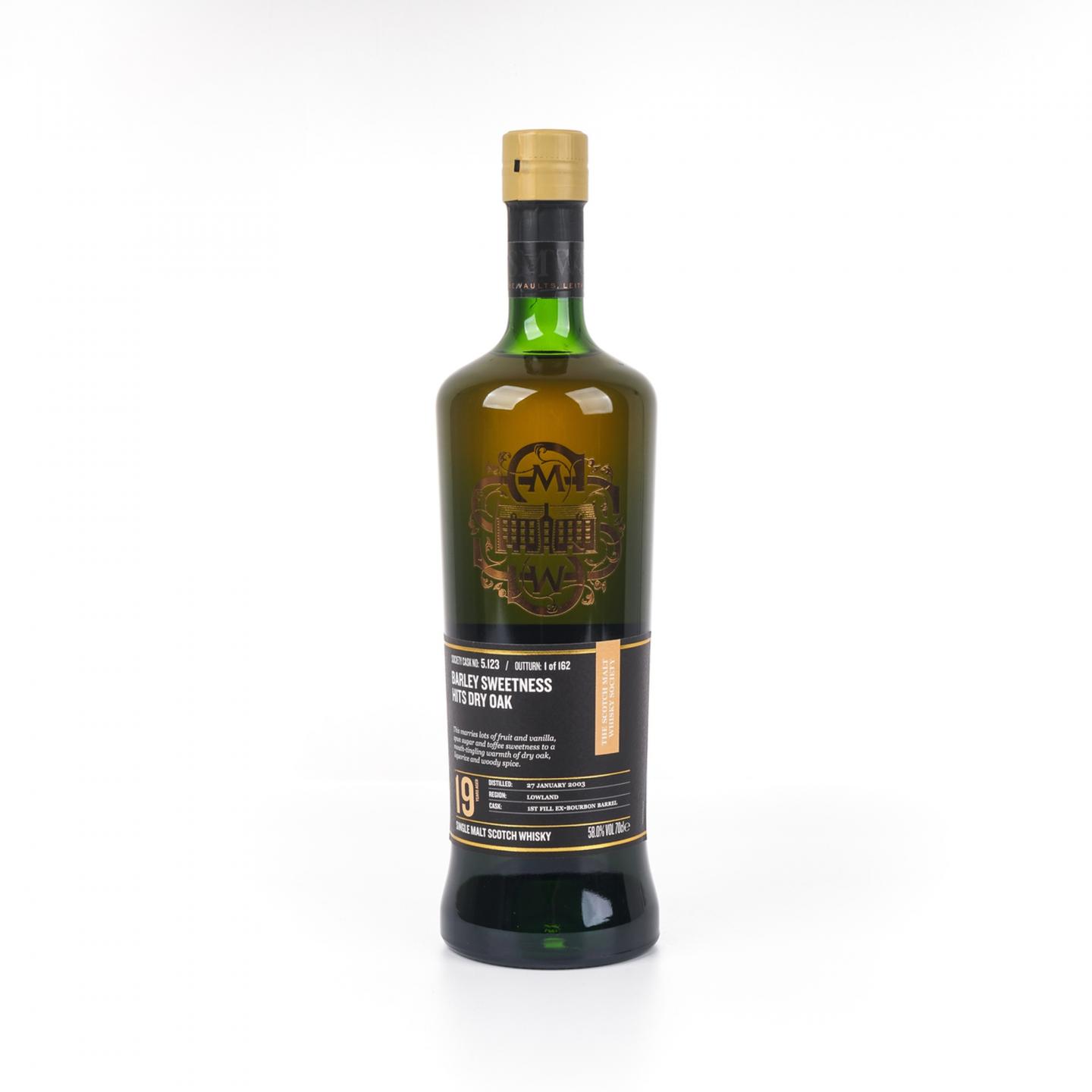 SMWS 5.123 欧肯特轩 19年 2003