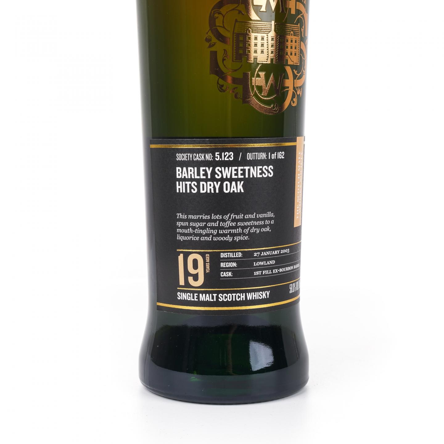 SMWS 5.123 欧肯特轩 19年 2003