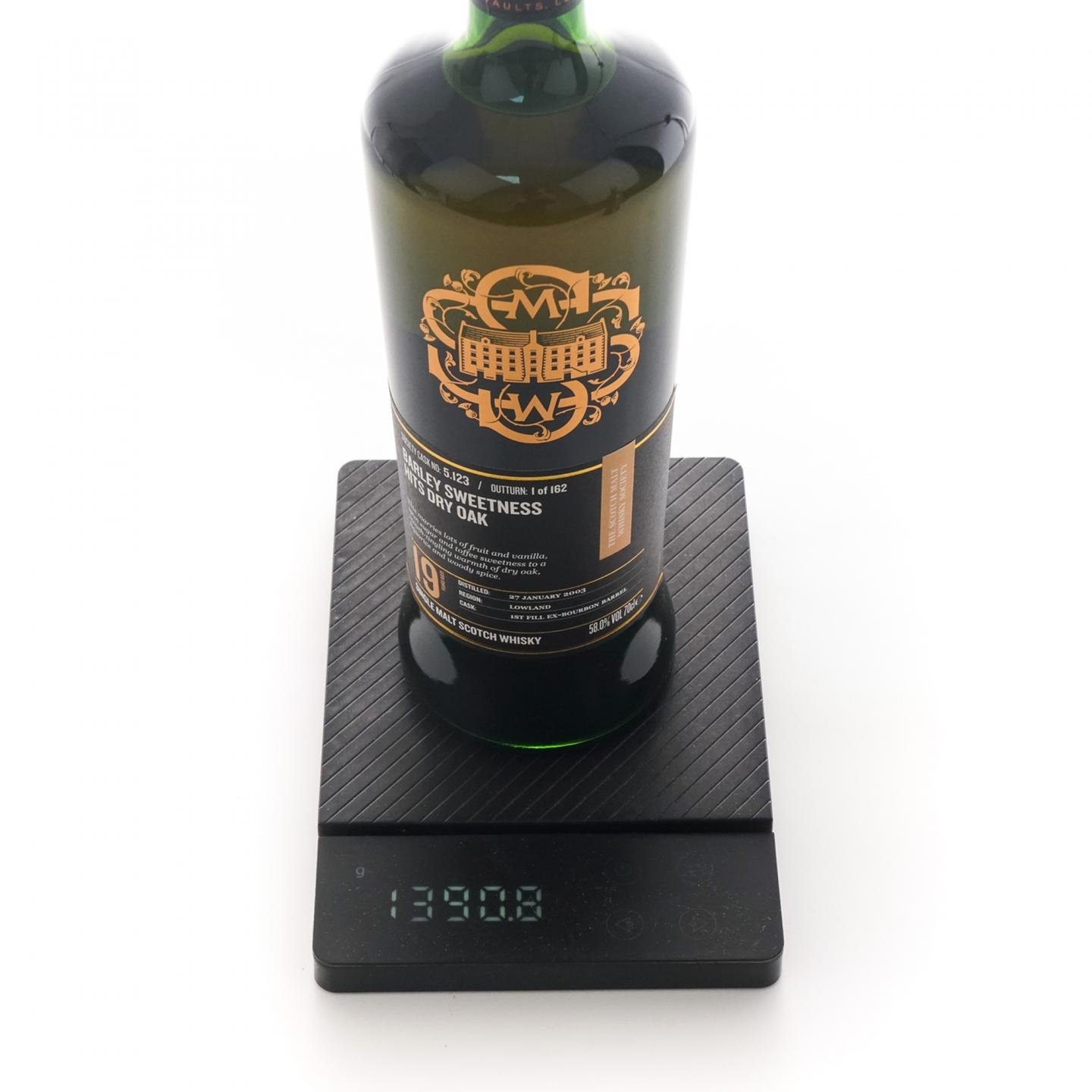 SMWS 5.123 欧肯特轩 19年 2003