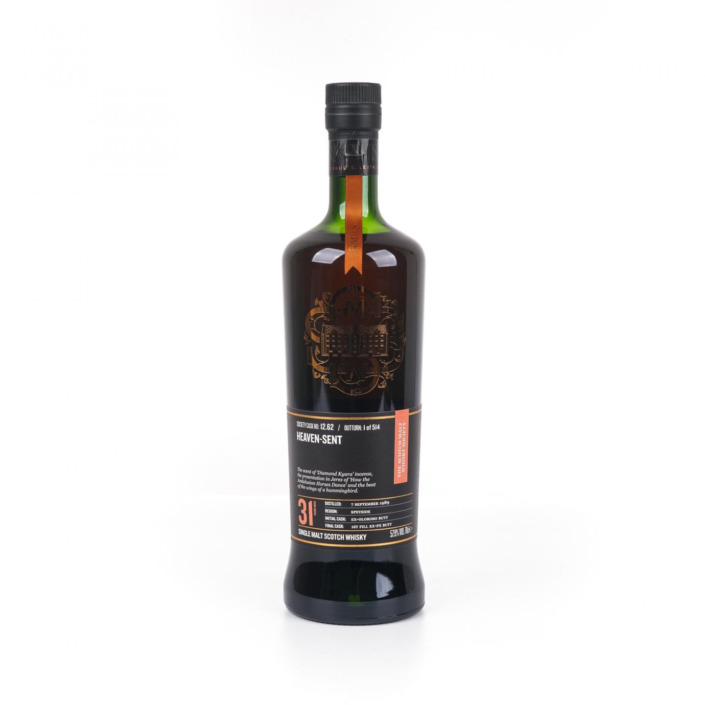 SMWS 12.62 本利亚克 31年 1989 雪莉桶