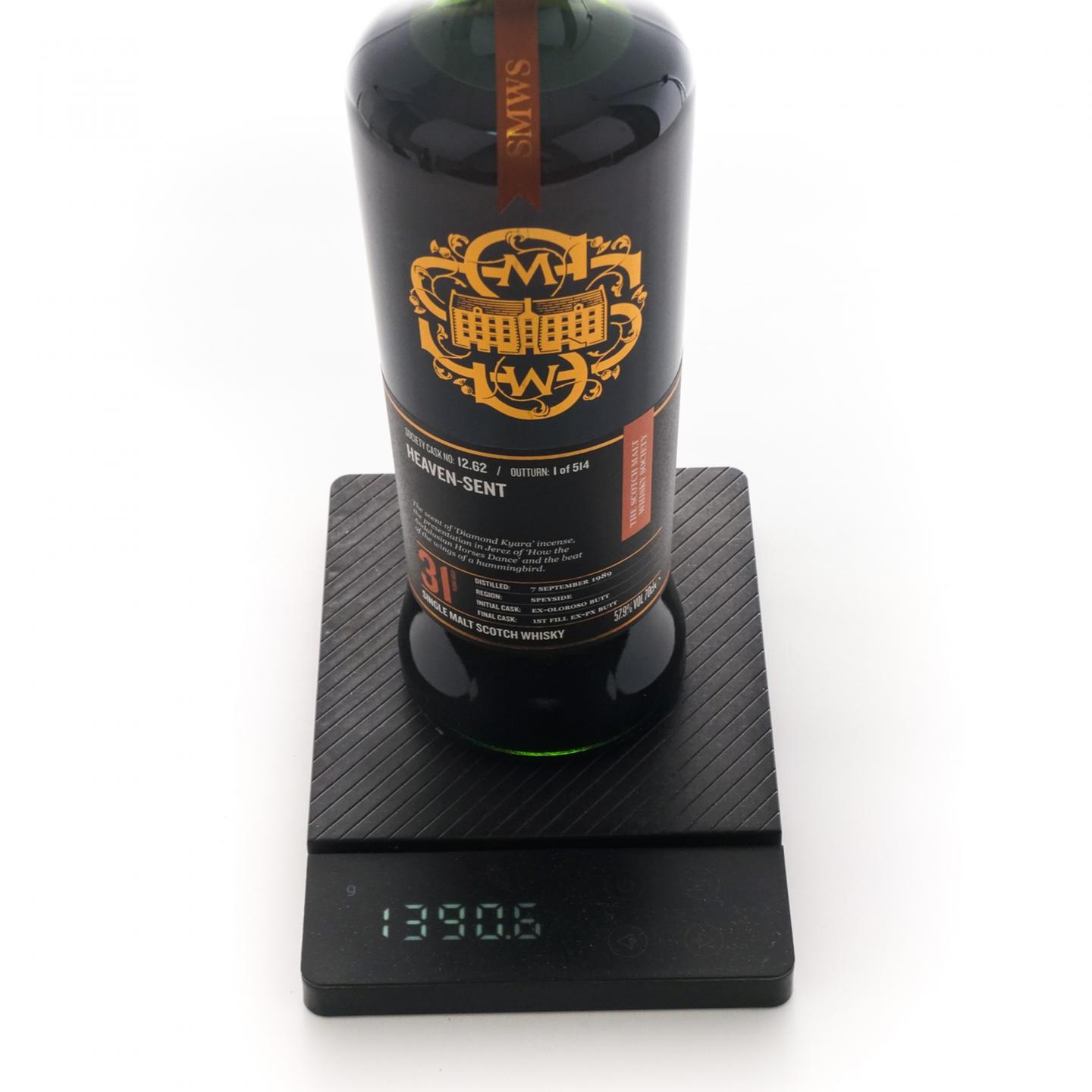 SMWS 12.62 本利亚克 31年 1989 雪莉桶