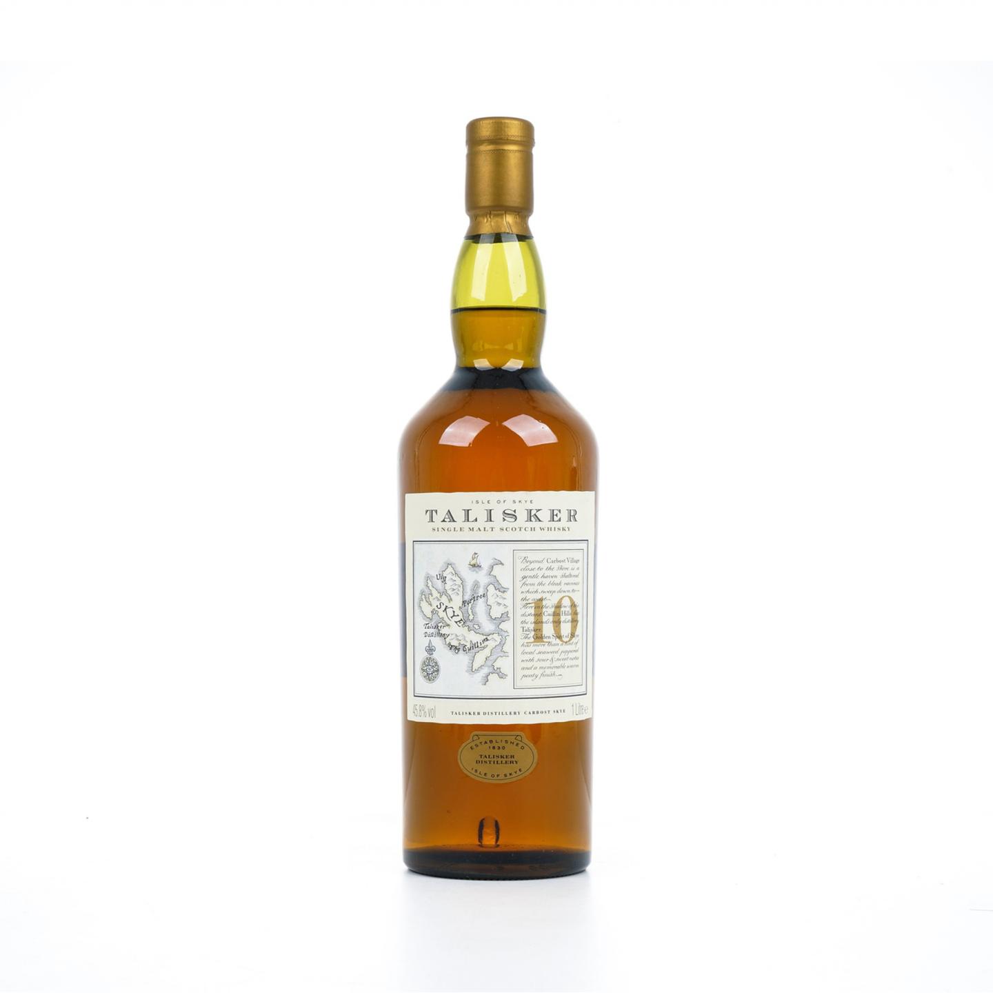 泰斯卡 10年 地图标 1000ml