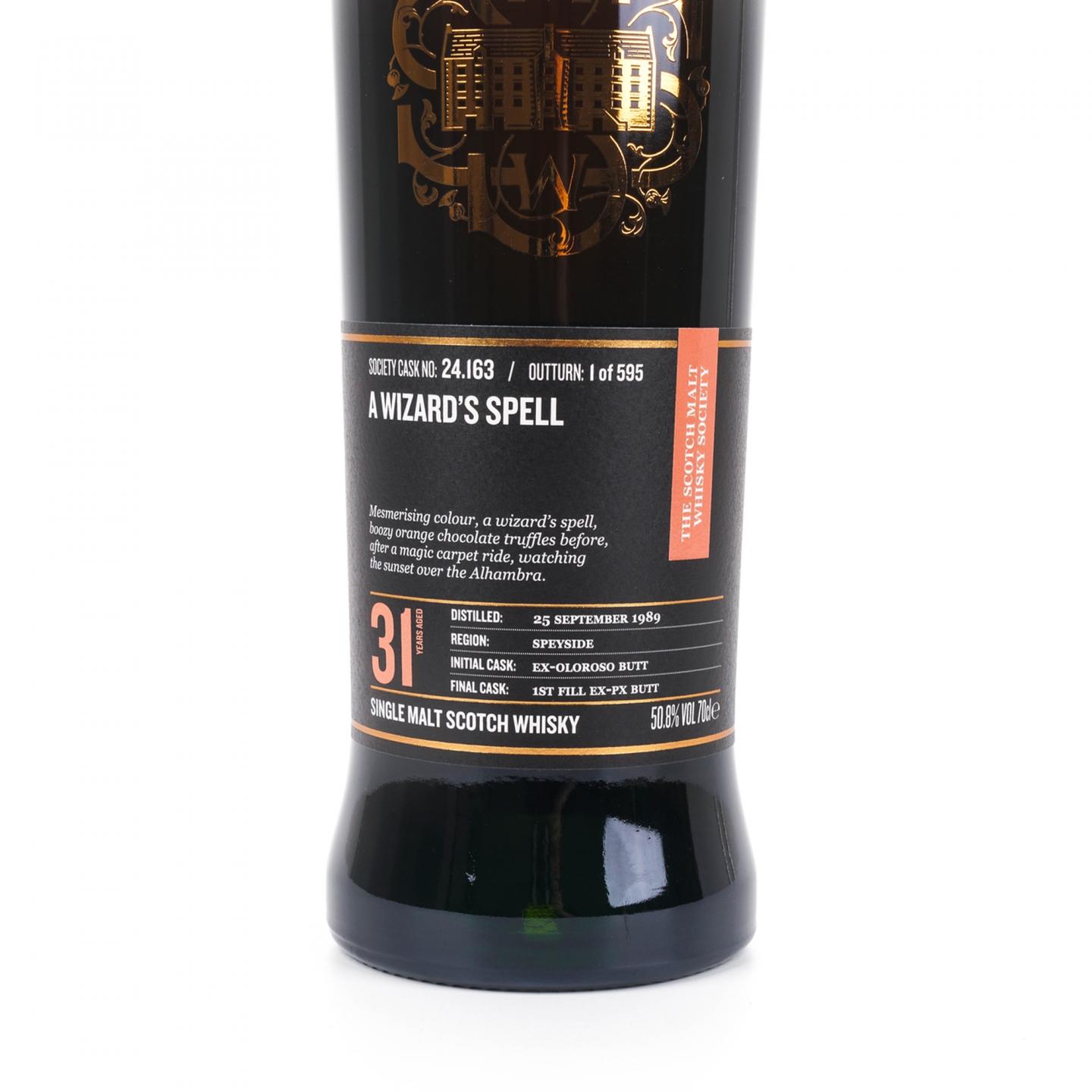 SMWS 24.163 麦卡伦 31年 1989 雪莉桶