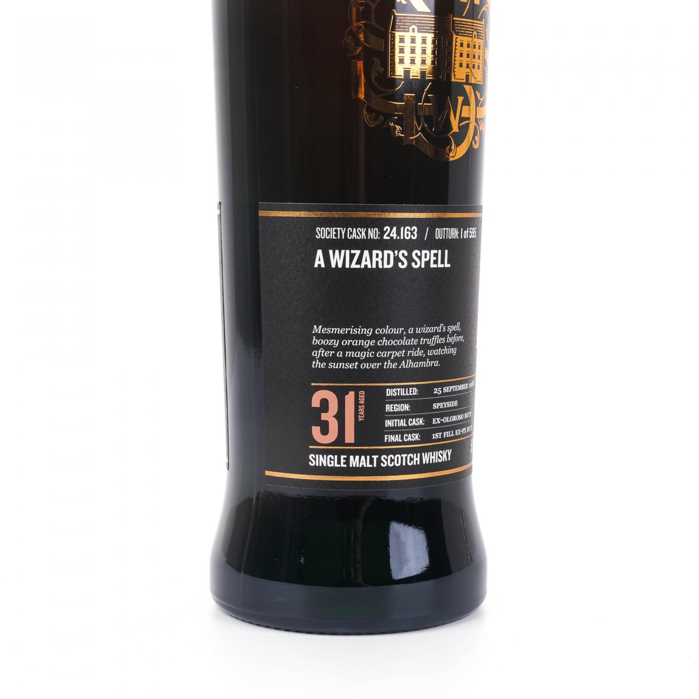 SMWS 24.163 麦卡伦 31年 1989 雪莉桶