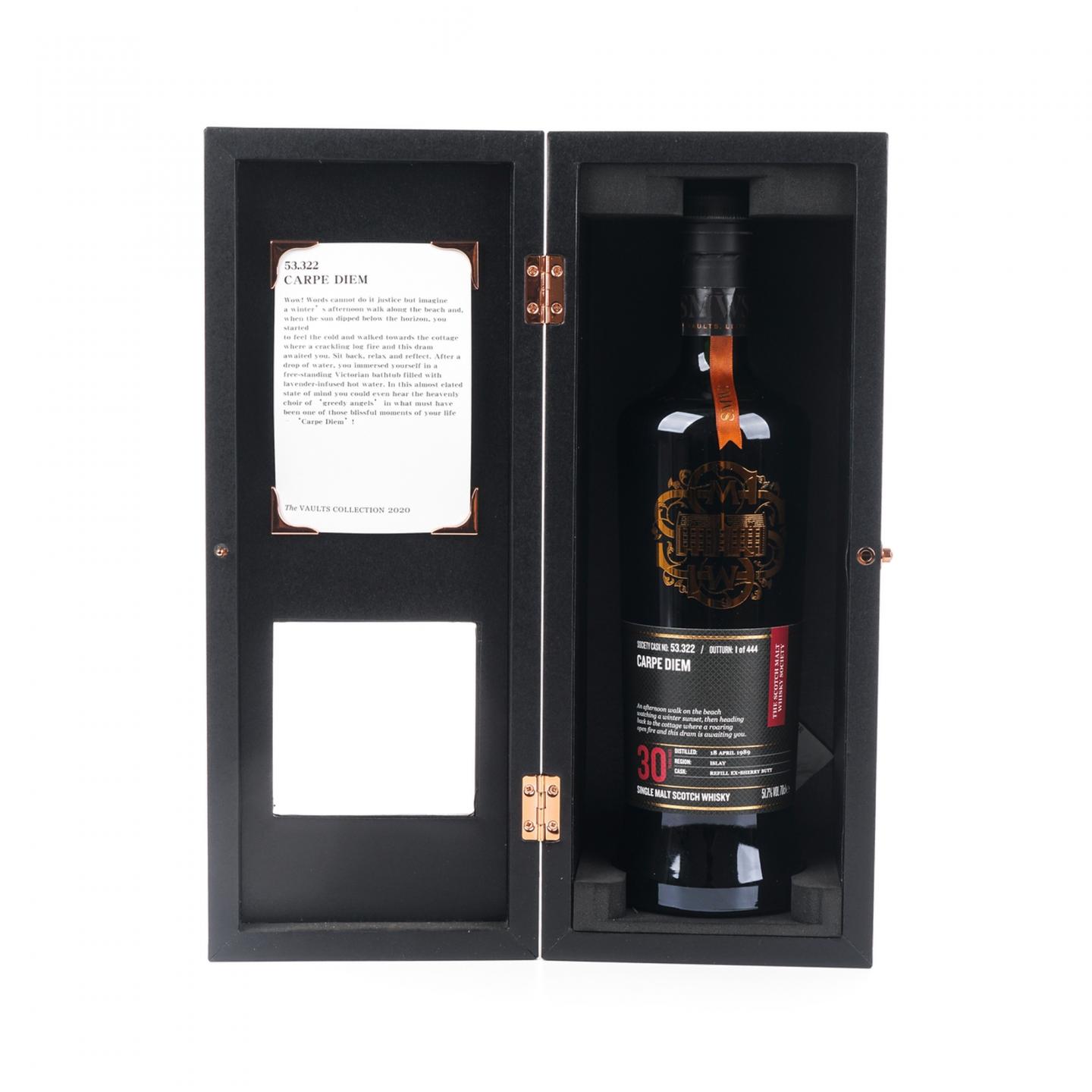 SMWS 53.322 卡尔里拉 30年 典藏黑标