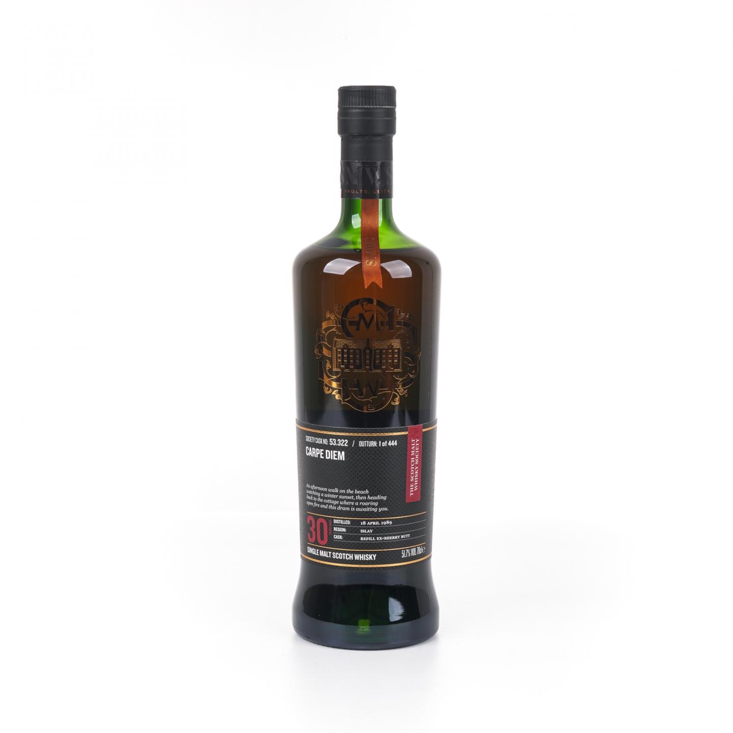 SMWS 53.322 卡尔里拉 30年 典藏黑标