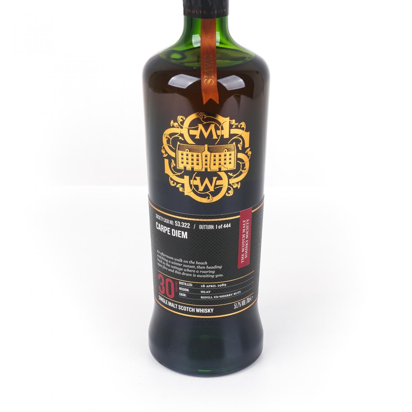 SMWS 53.322 卡尔里拉 30年 典藏黑标