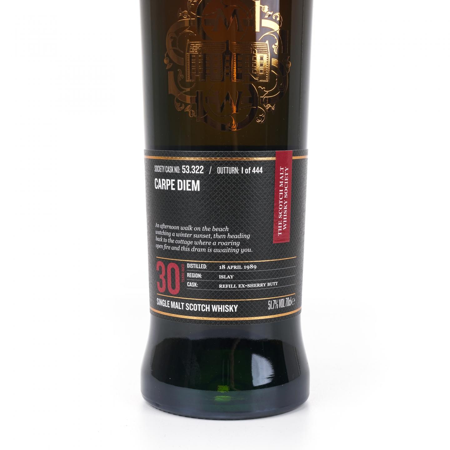 SMWS 53.322 卡尔里拉 30年 典藏黑标