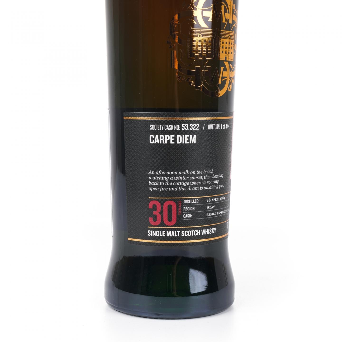 SMWS 53.322 卡尔里拉 30年 典藏黑标