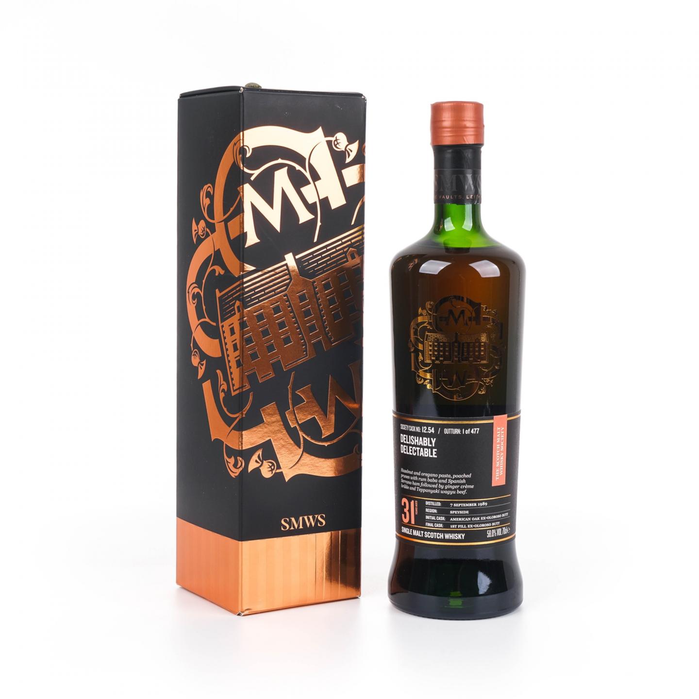 SMWS 12.54 本利亚克 31年 1989 雪莉桶
