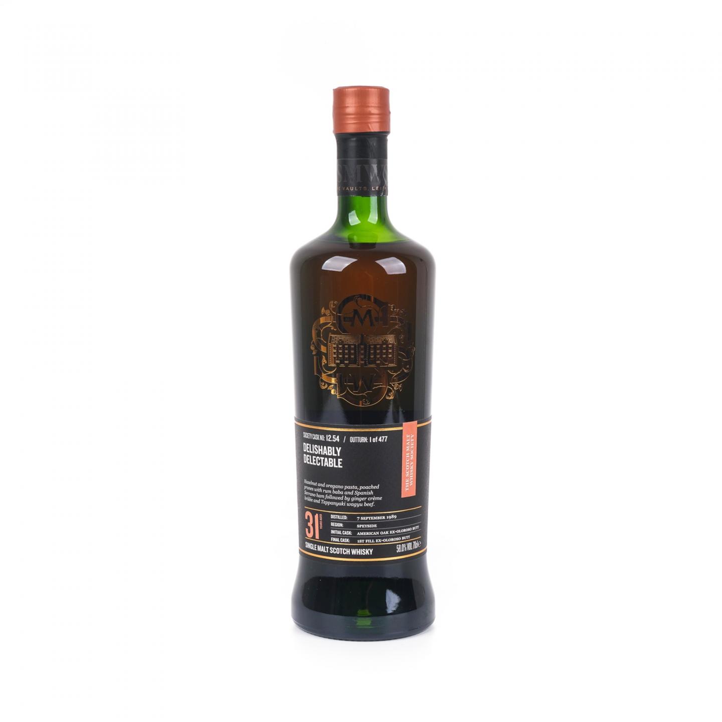 SMWS 12.54 本利亚克 31年 1989 雪莉桶