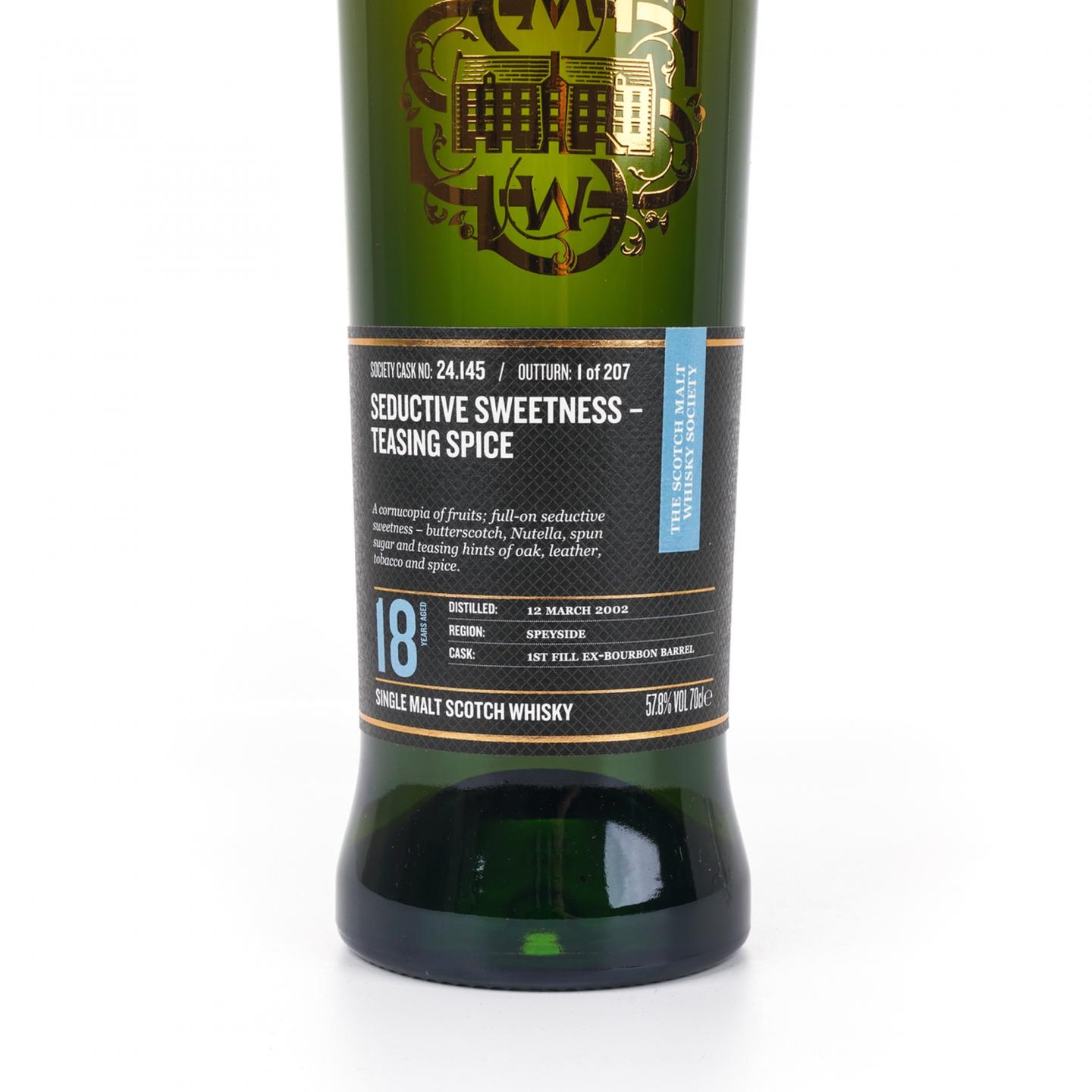 SMWS 24.145 麦卡伦 18年 2002