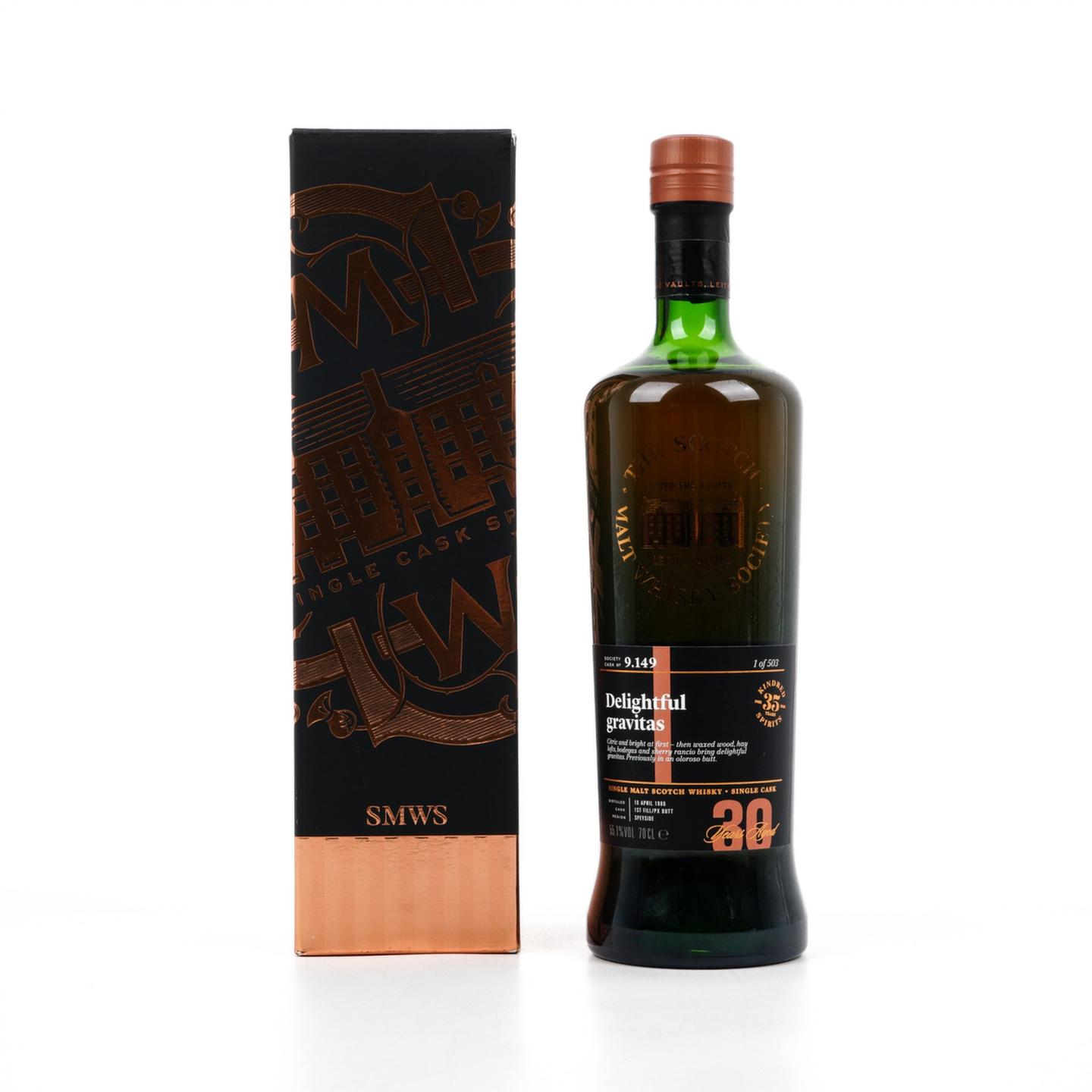 SMWS 9.149 格兰冠 30年 1988