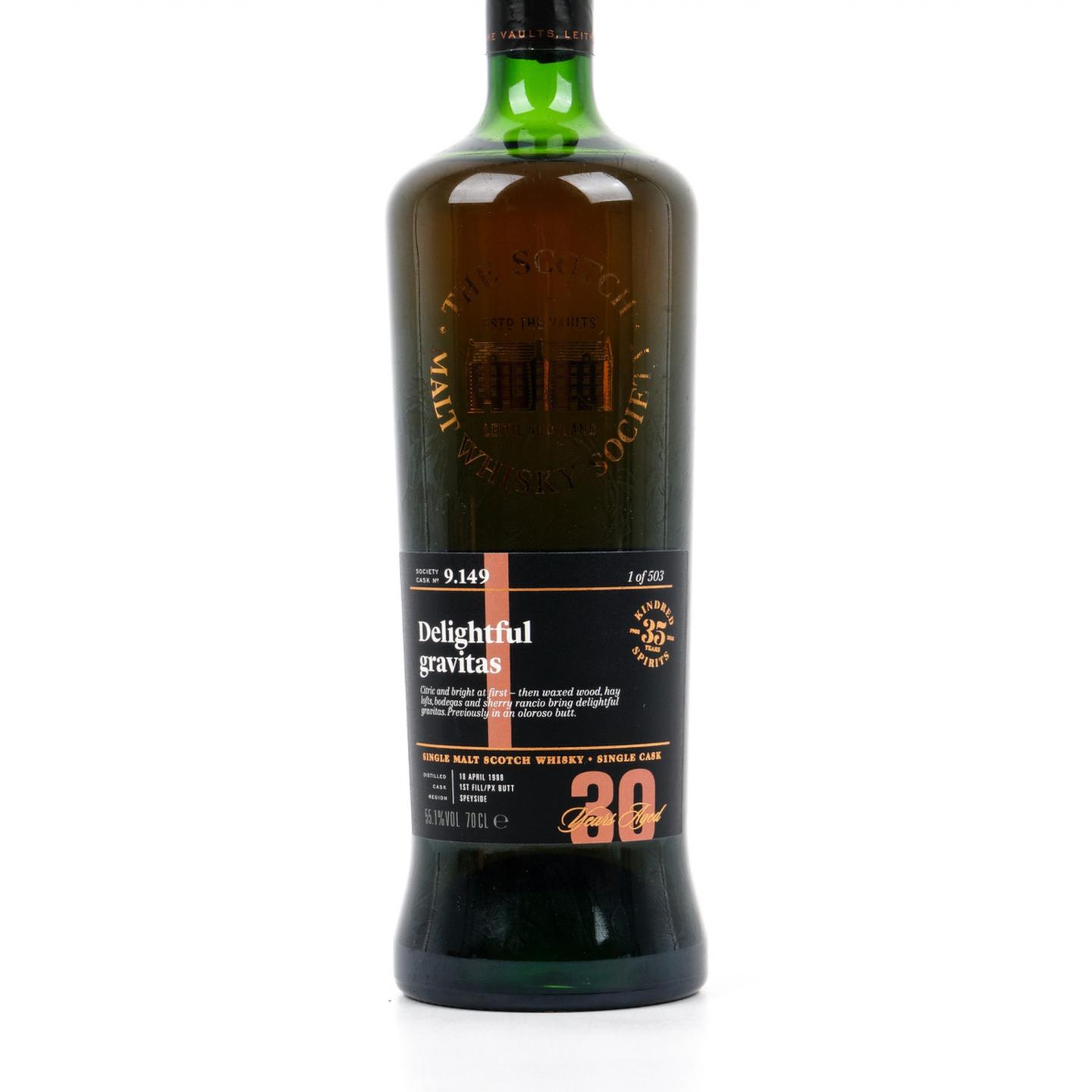 SMWS 9.149 格兰冠 30年 1988