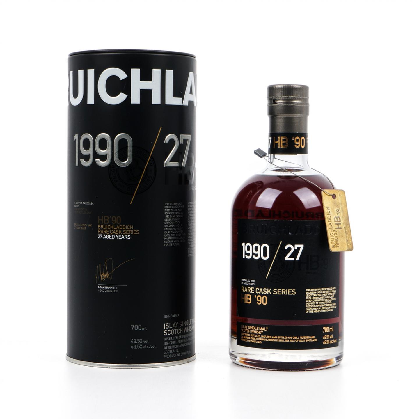 布赫拉迪 27年 1990-2017 Rare Cask