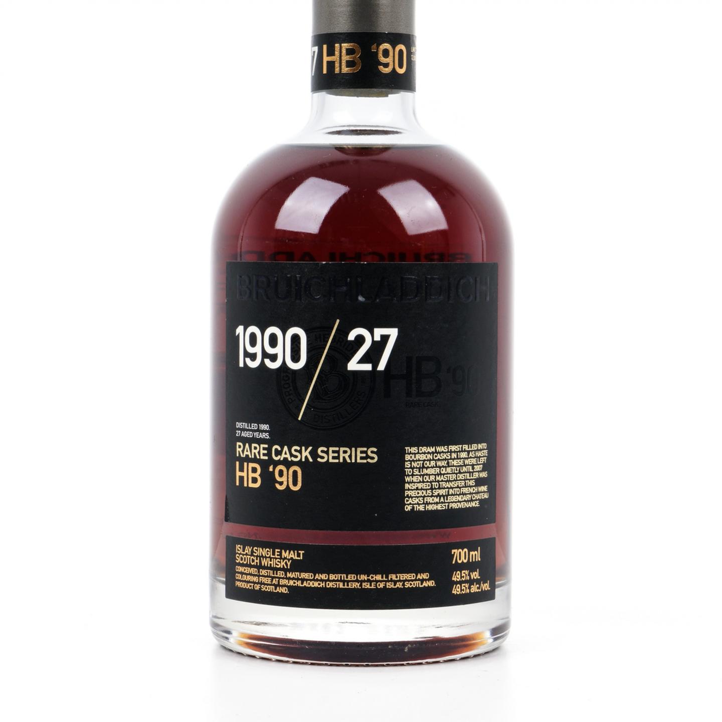布赫拉迪 27年 1990-2017 Rare Cask