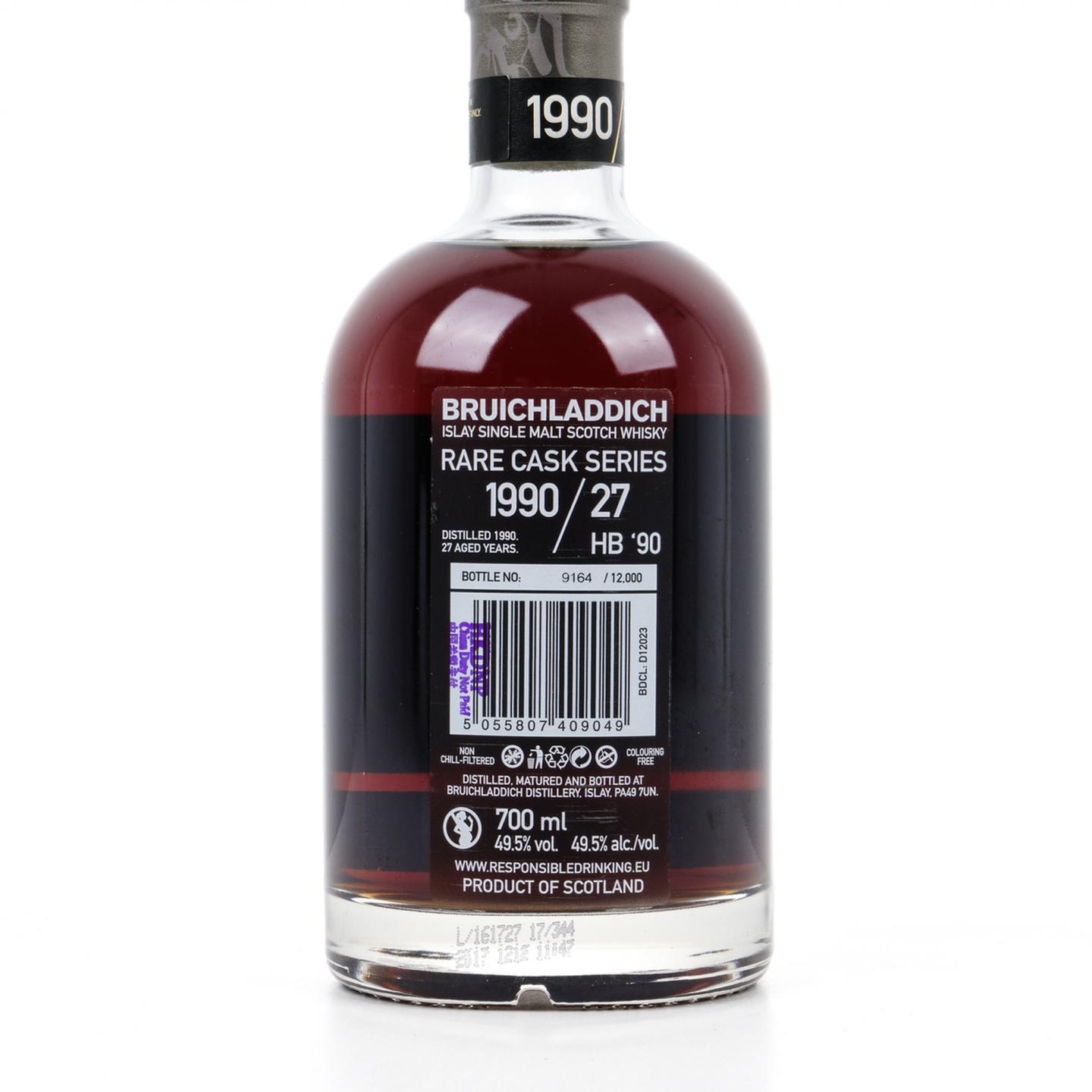 布赫拉迪 27年 1990-2017 Rare Cask