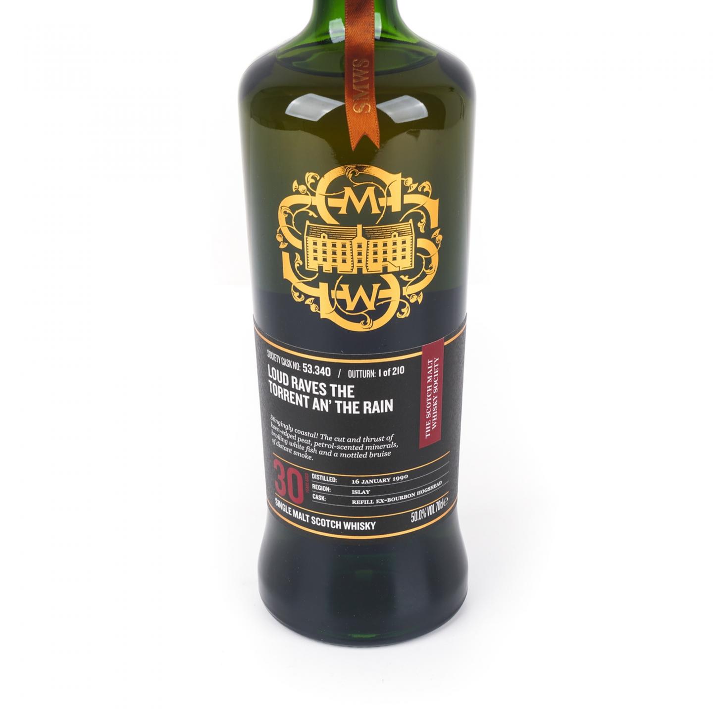 SMWS 53.340 卡尔里拉 30年 1990