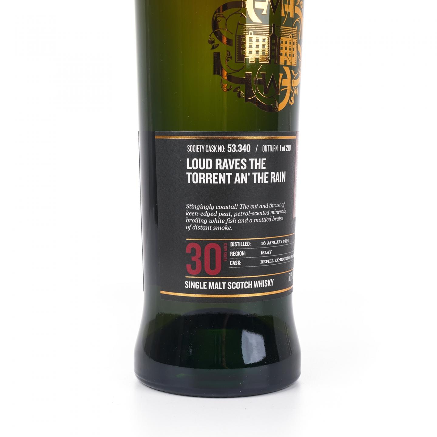 SMWS 53.340 卡尔里拉 30年 1990