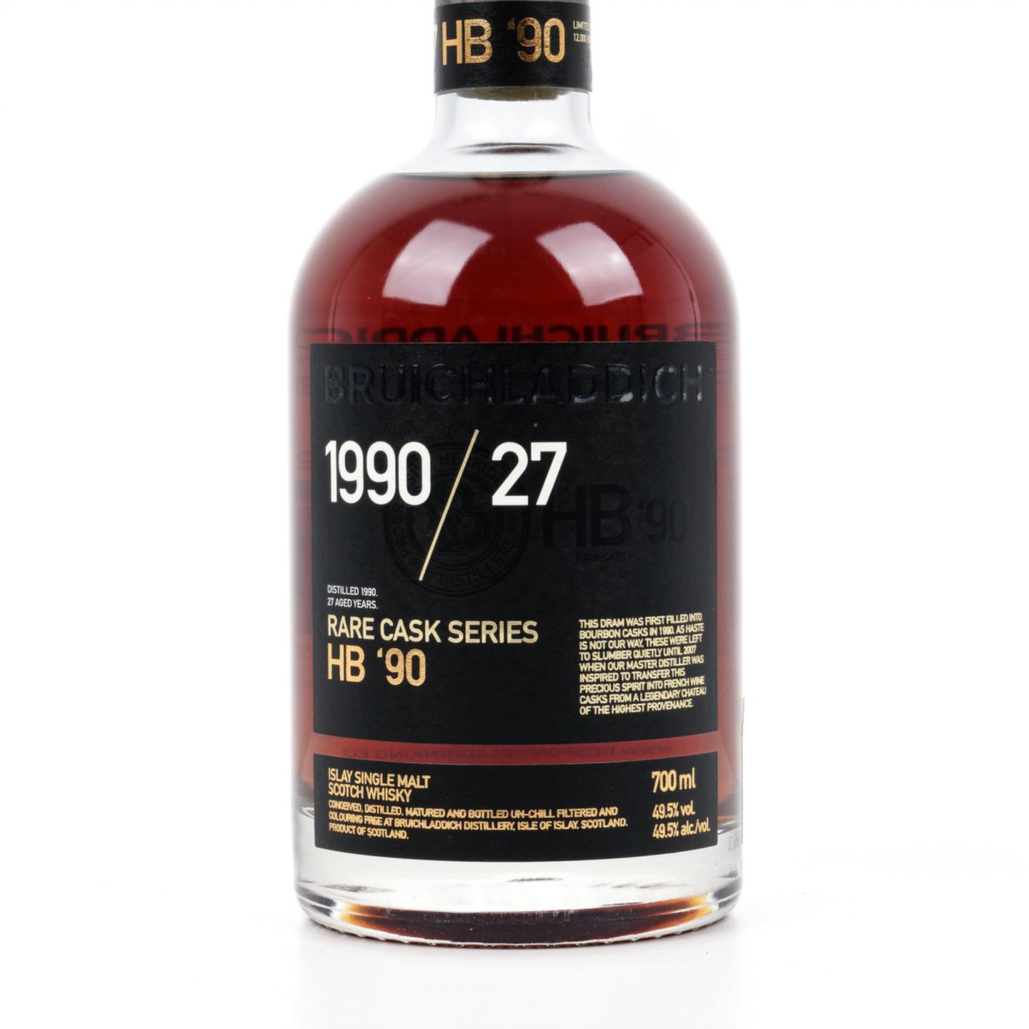 布赫拉迪 27年 1990-2017 Rare Cask 700ml