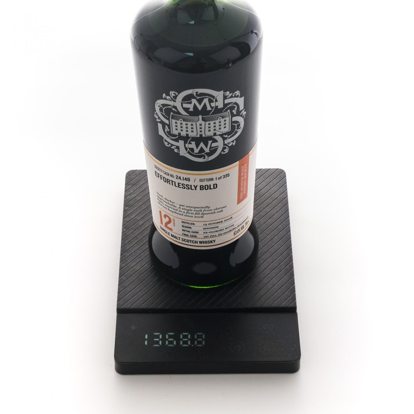 SMWS 24.148 麦卡伦 12年 2008 雪莉桶