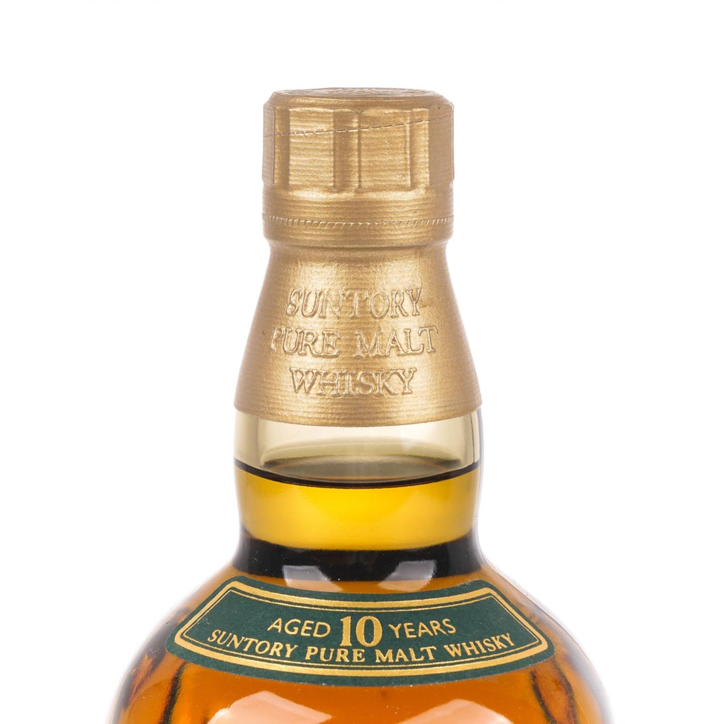 山崎 10年 金花标 Pure Malt 绿标 750ml