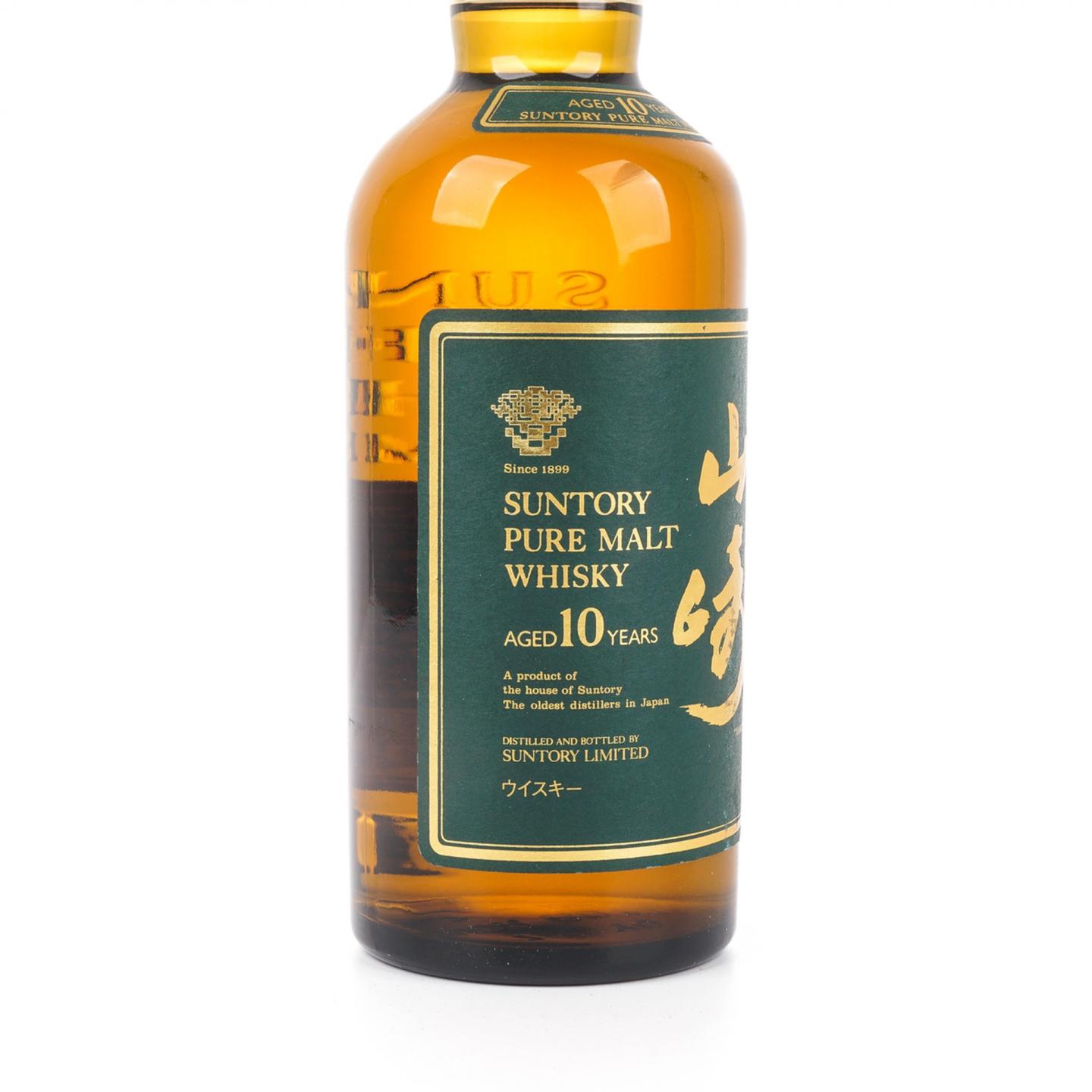 山崎 10年 金花标 Pure Malt 绿标 750ml