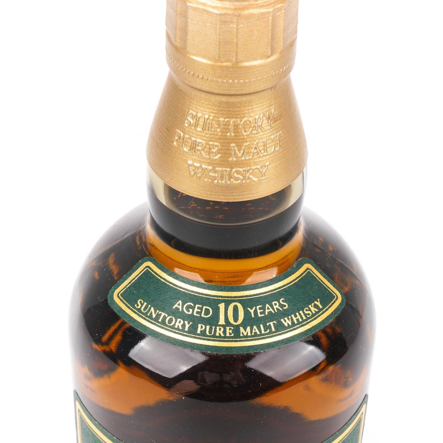 山崎 10年 金花标 Pure Malt 绿标 750ml