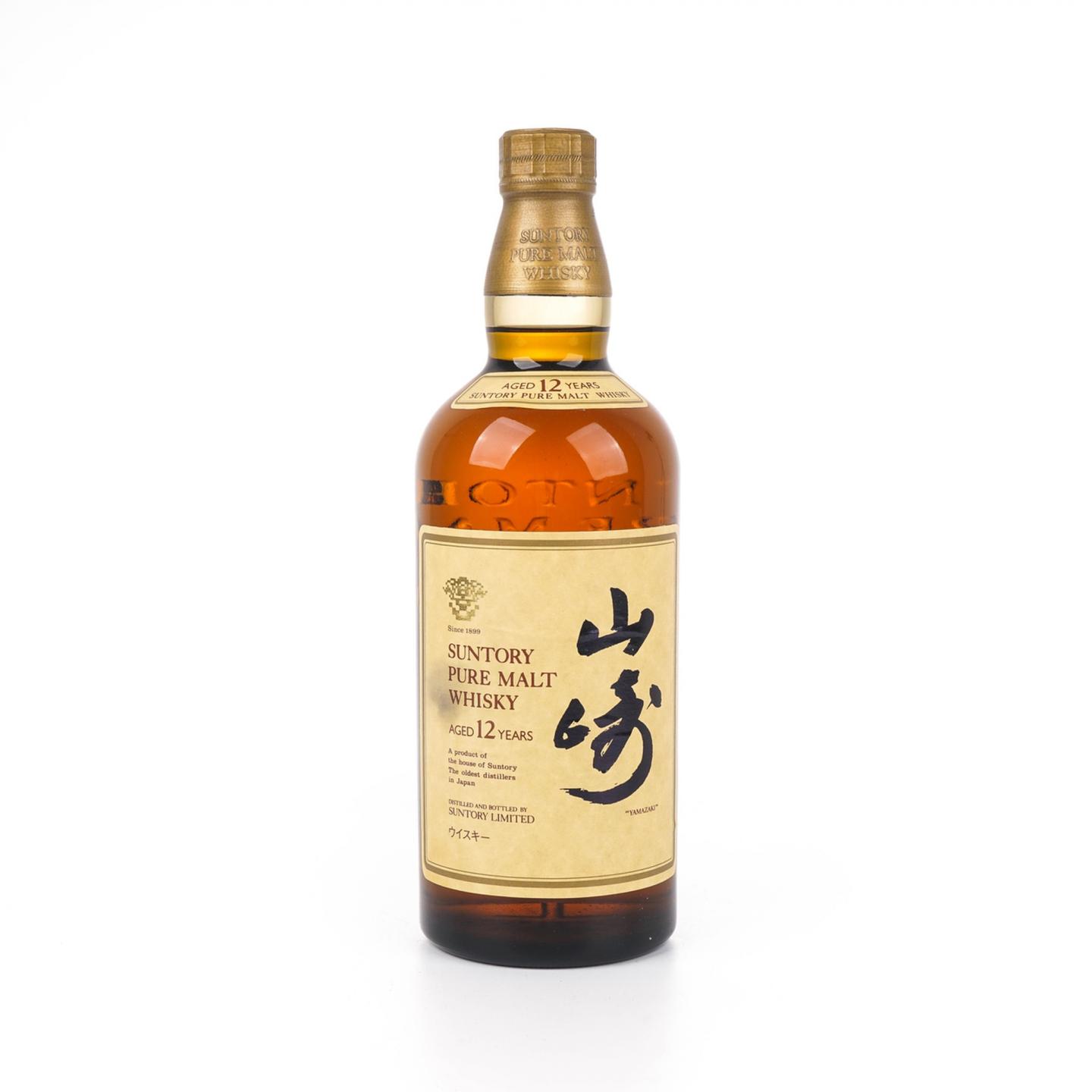 山崎 12年 金花标 Pure Malt 750ml