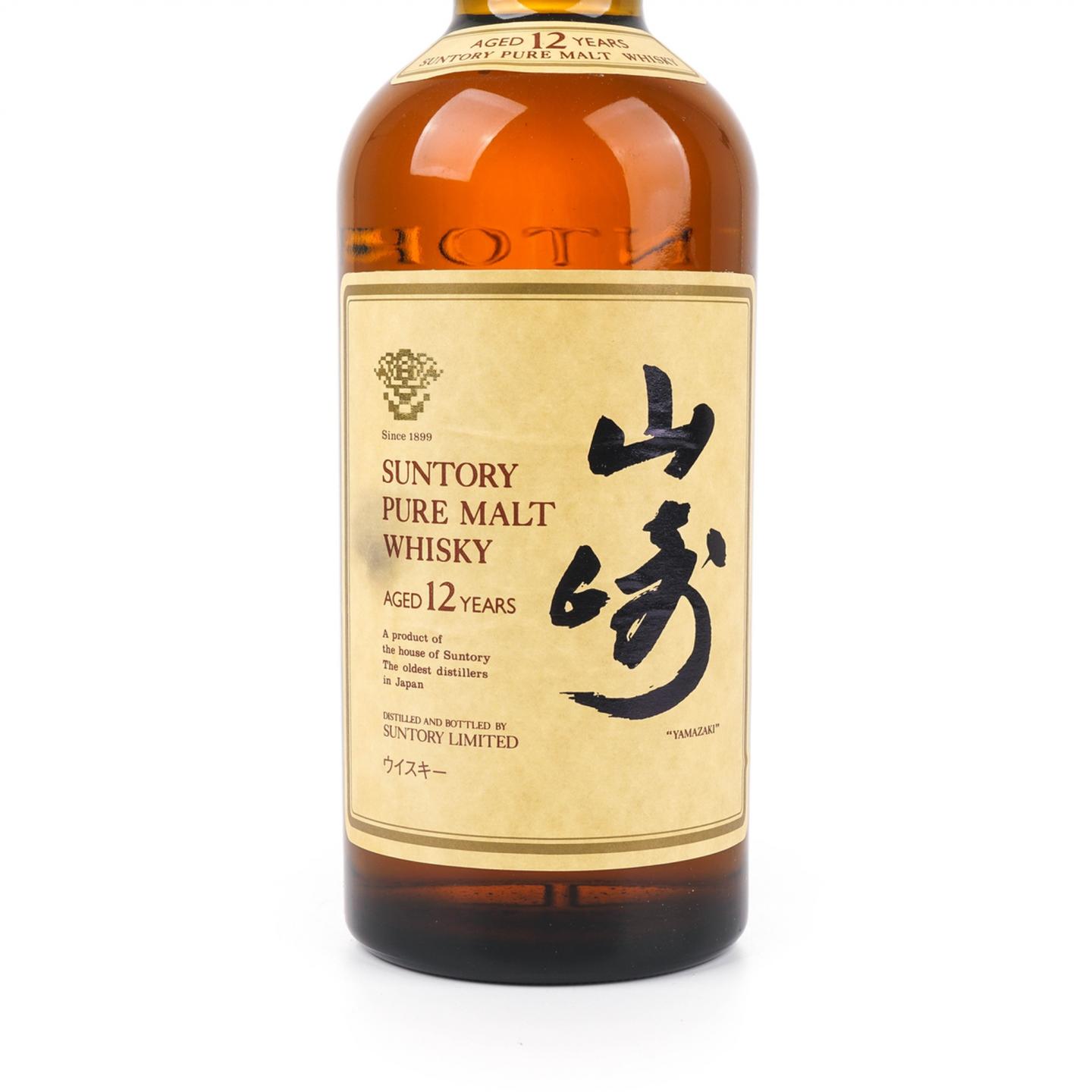 山崎 12年 金花标 Pure Malt 750ml