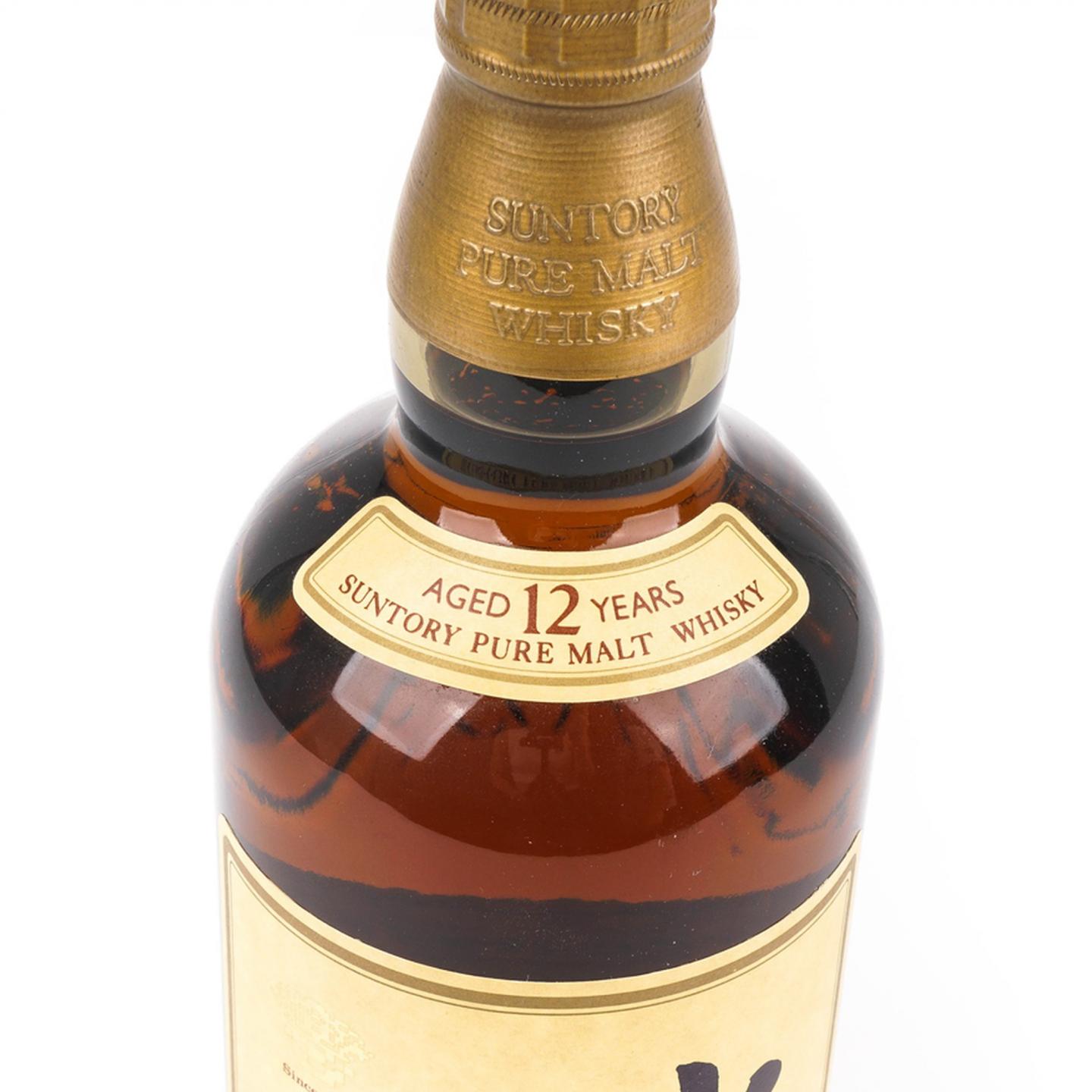 山崎 12年 金花标 Pure Malt 750ml