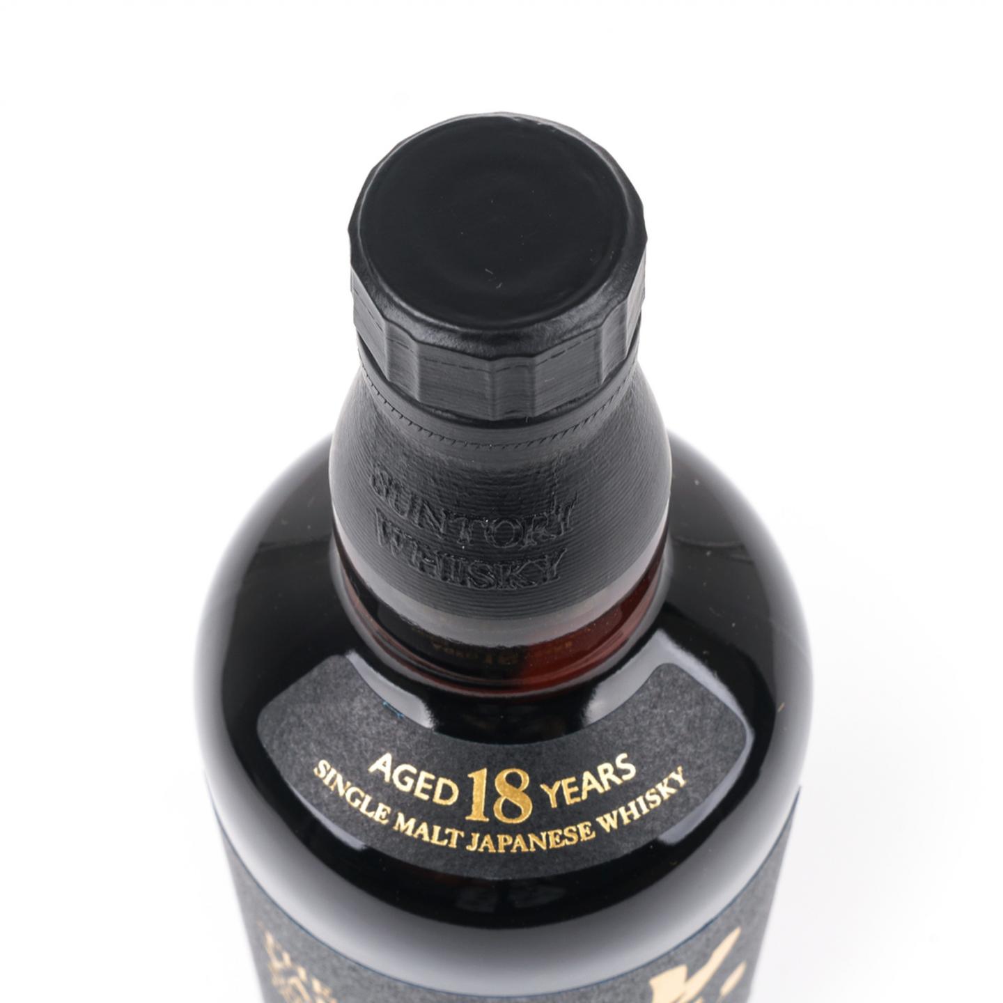 山崎18年金字黑标No.1259636_大拍-酒虫网