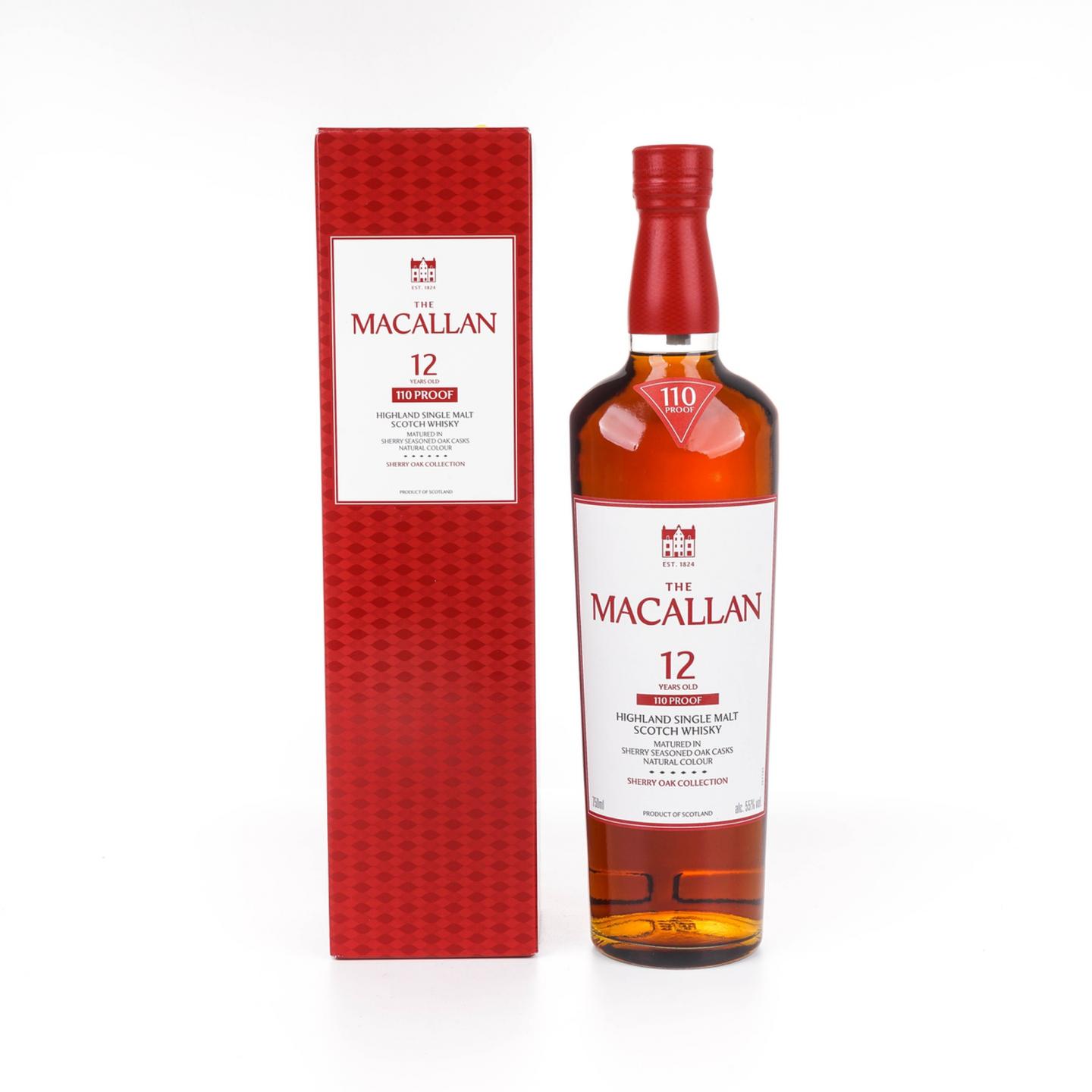 麦卡伦 12年 110 Proof 750ml