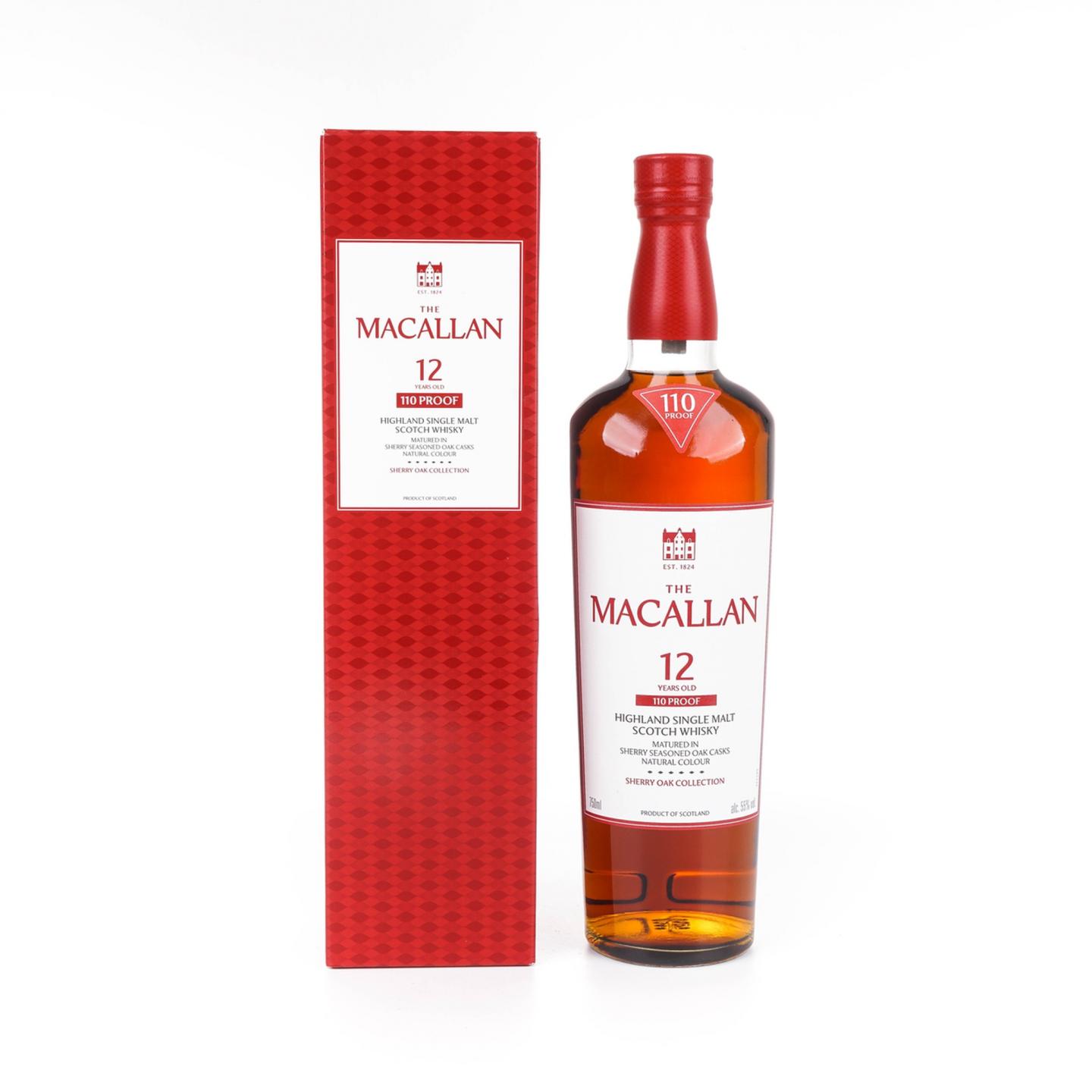 麦卡伦 12年 110 Proof 750ML