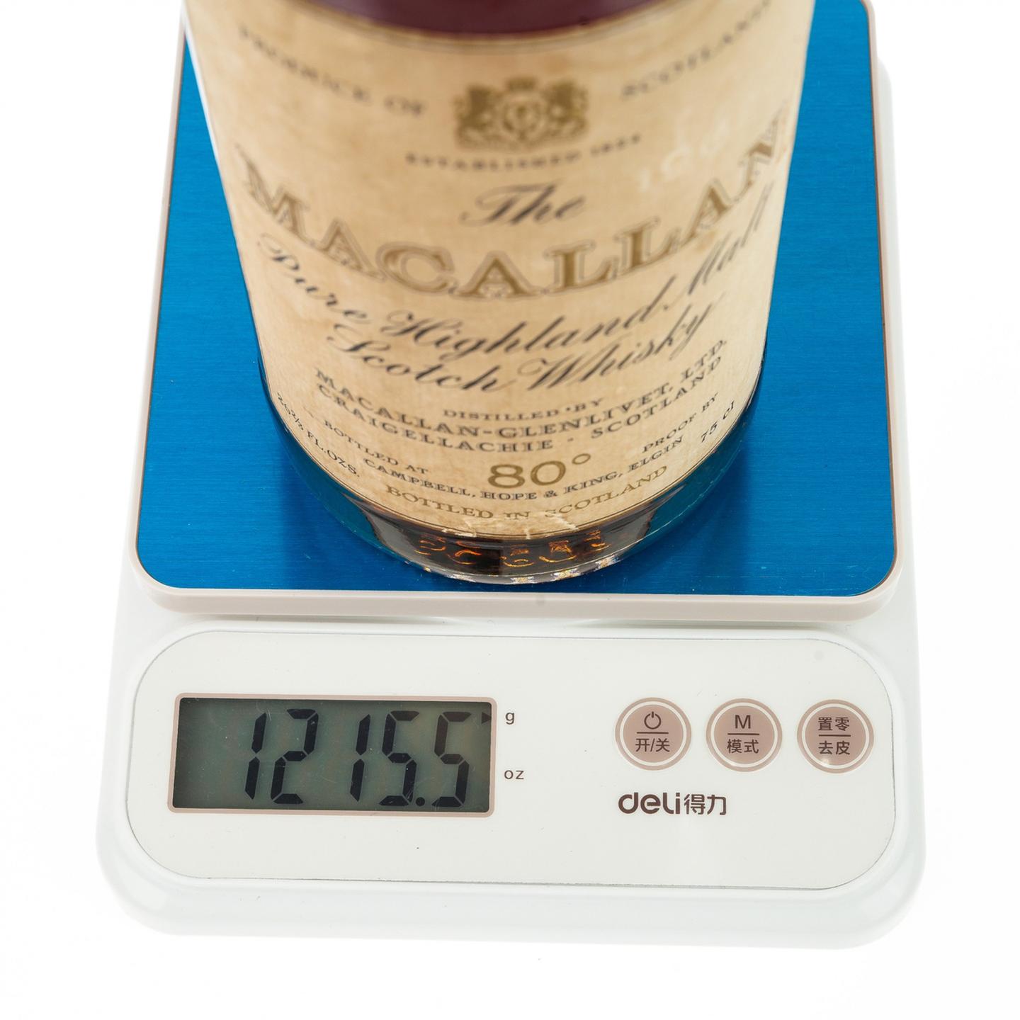 【威士忌】麦卡伦 1962 80°Proof 750ml