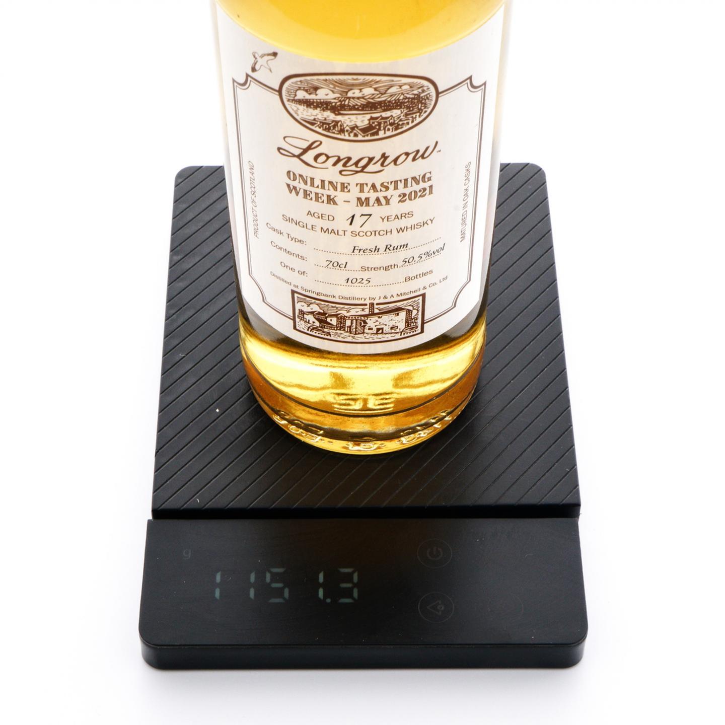 朗格罗 17年 Online Tasting Week 2021 朗姆桶 700ml