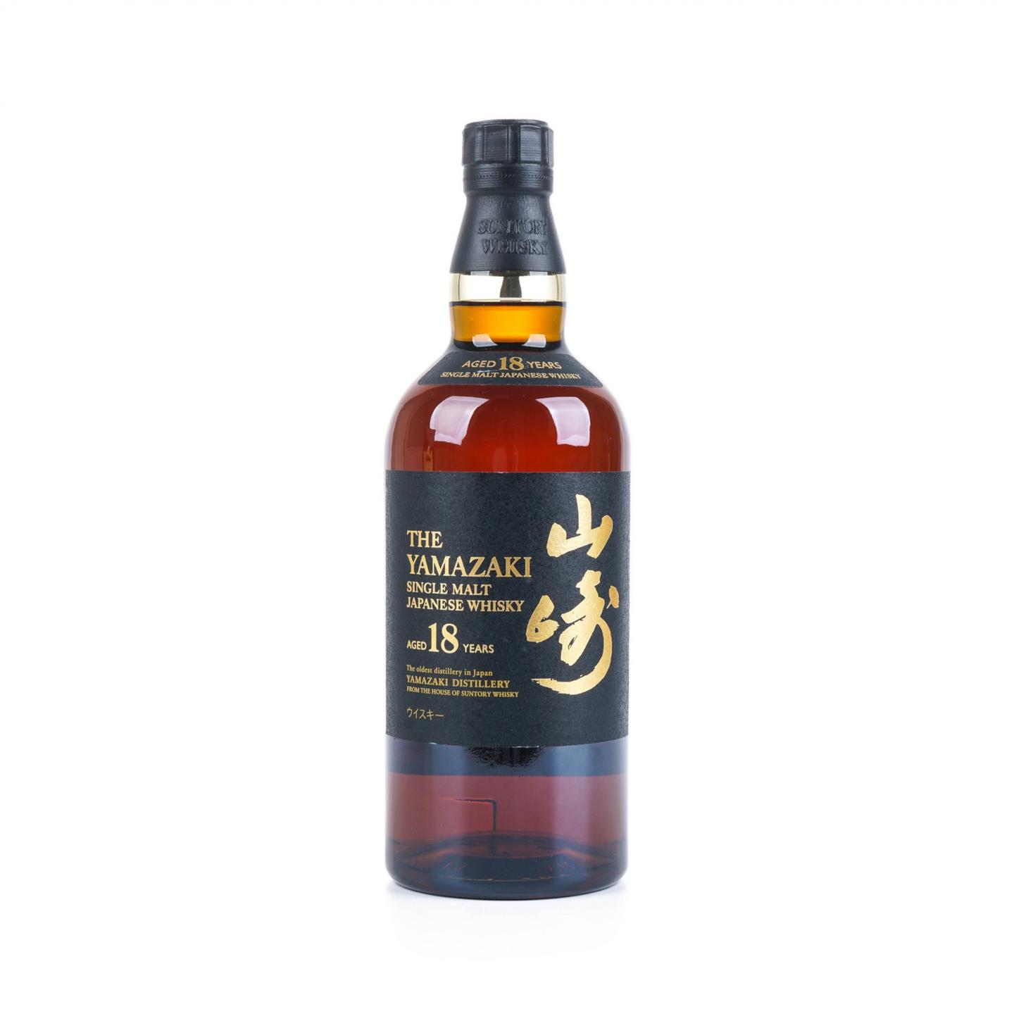 山崎 18年 金字黑标