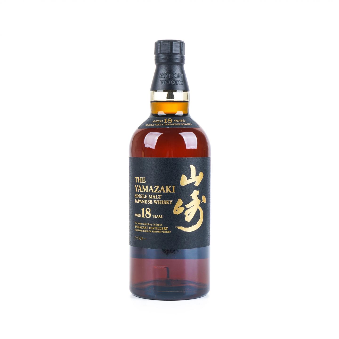 山崎 18年 金字黑标 700ml