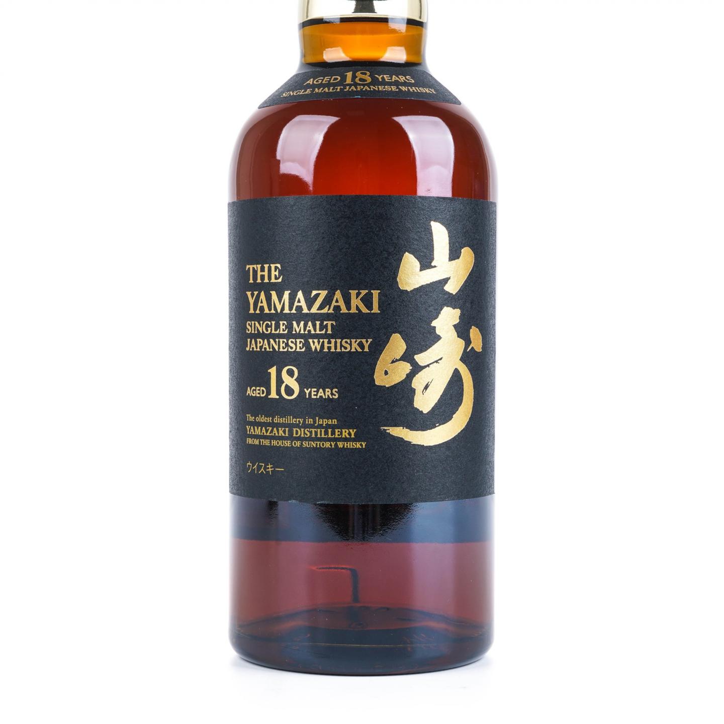 山崎 18年 金字黑标 700ml