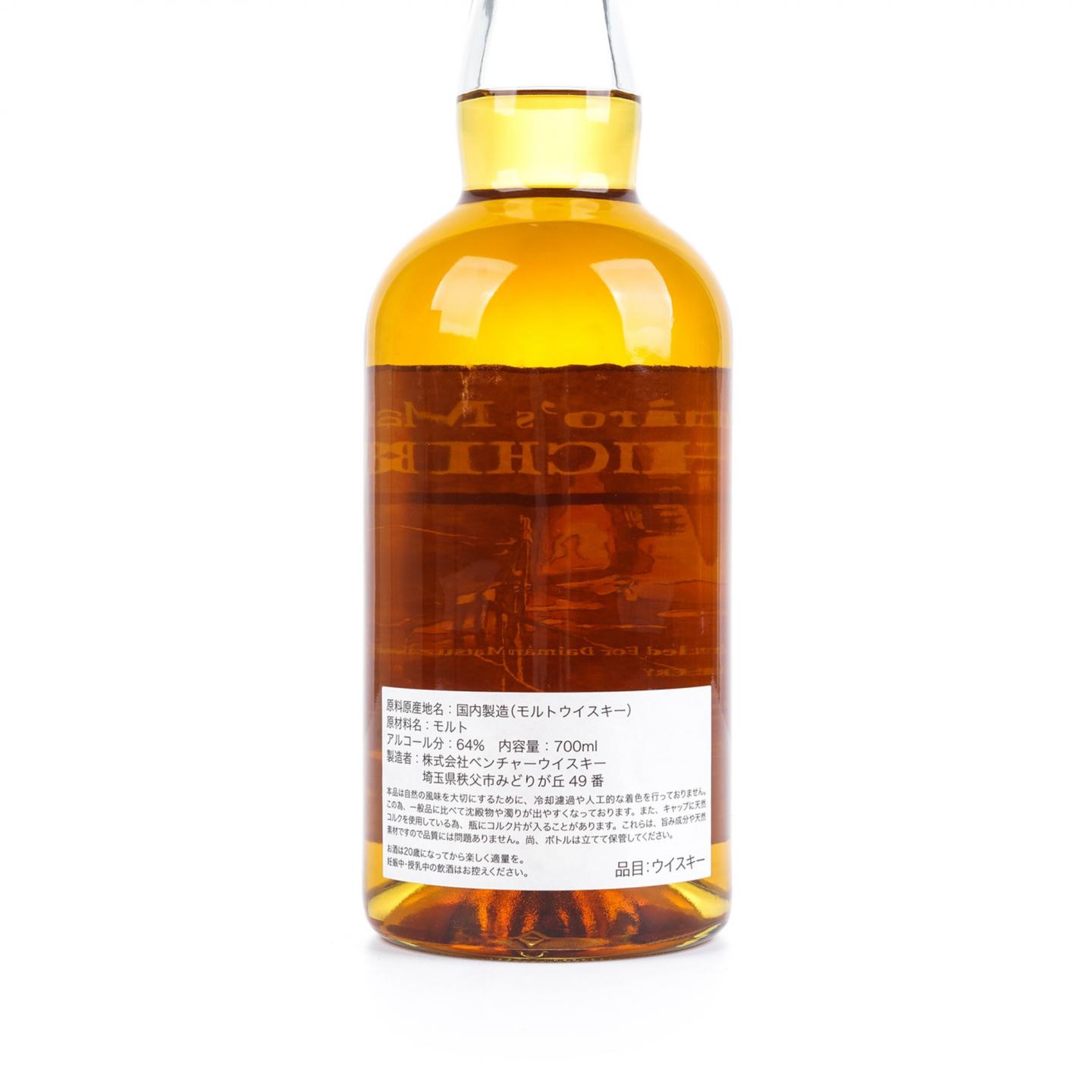 秩父 2018-2025 Ichiro's Malt 波本桶#10230