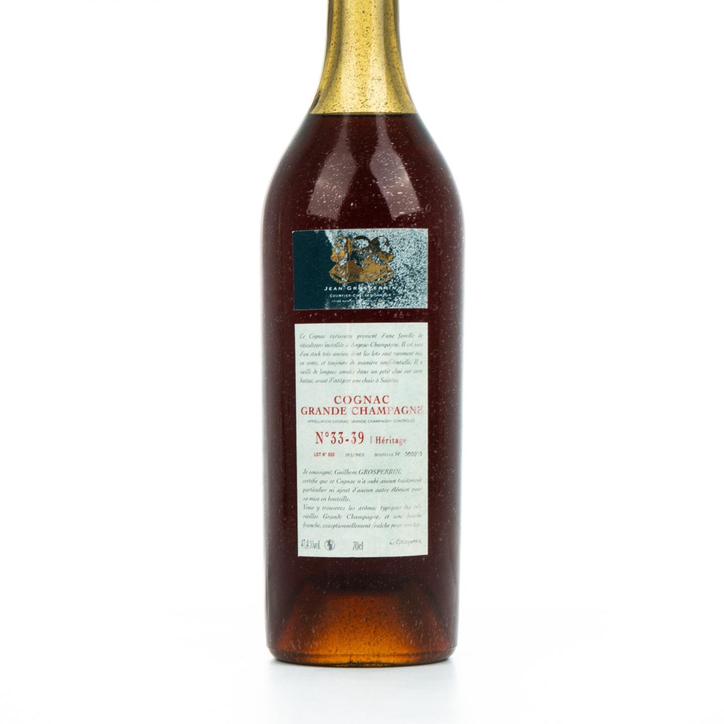 Grosperrin N°33-39 传承系列 大香槟干邑